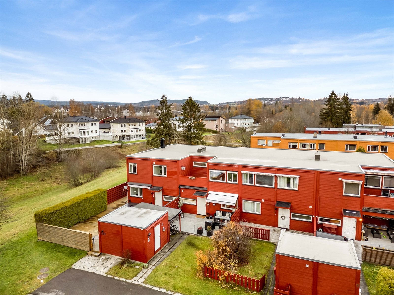 Dronebilde Galleribilde