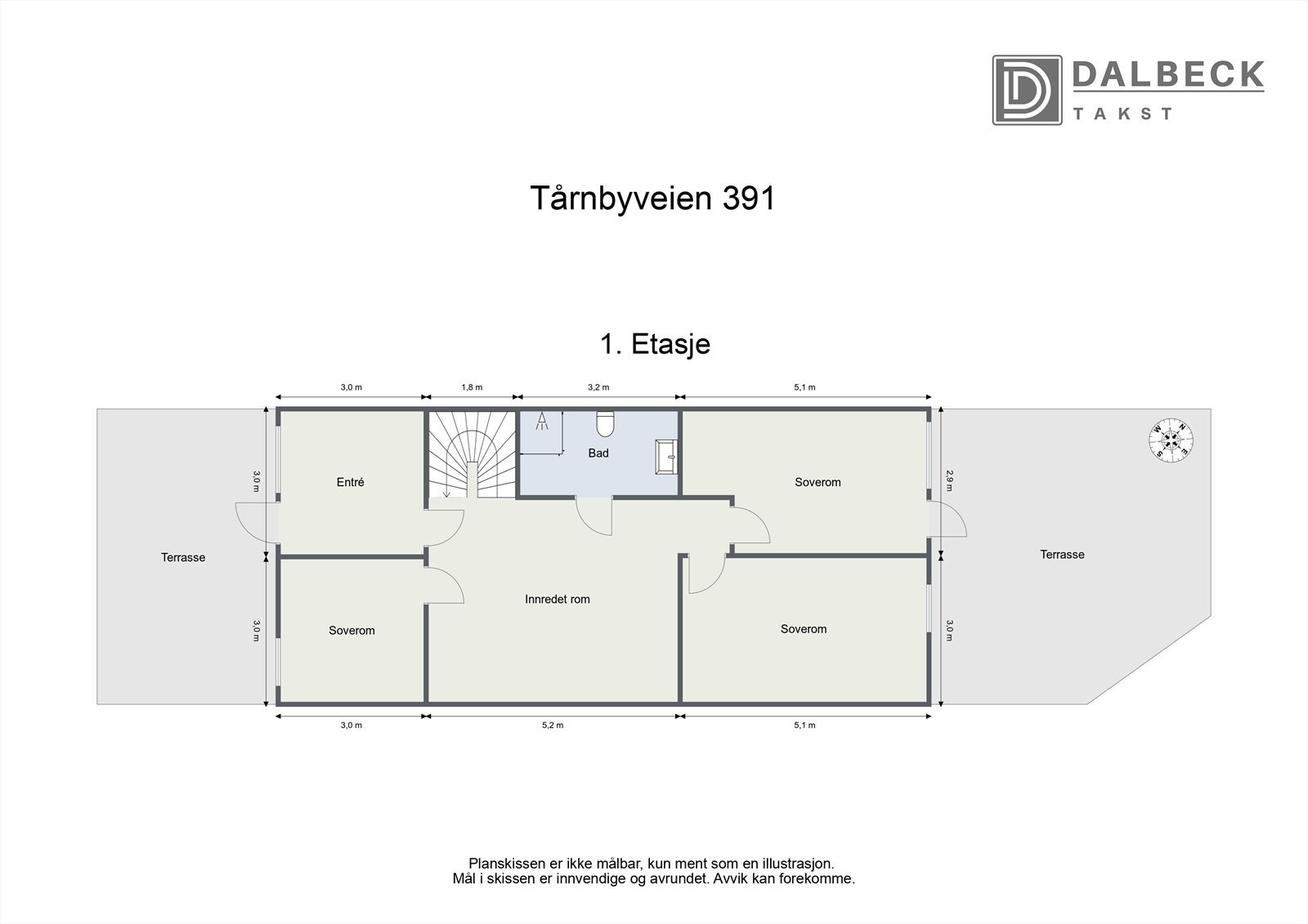 Plantegning - 1. etasje Galleribilde
