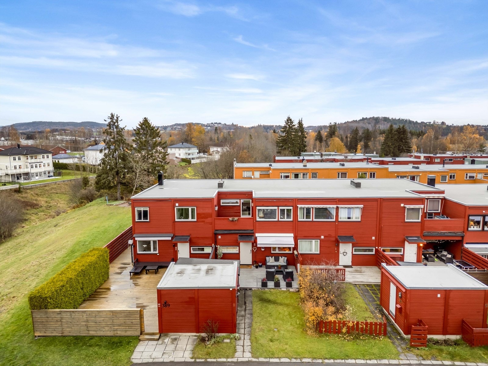 Dronebilde Galleribilde