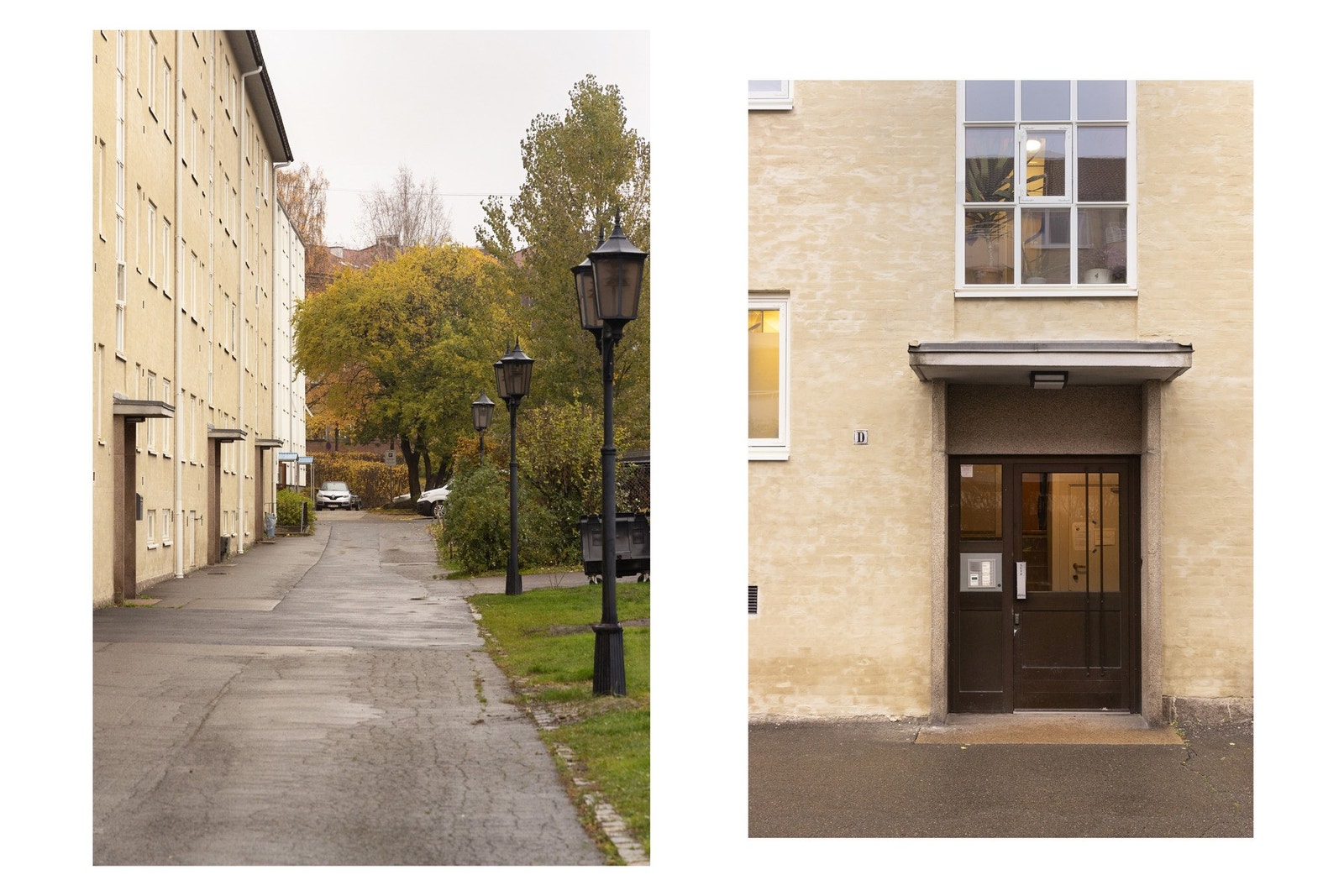 Fint og velholdt inngangsparti. Galleribilde