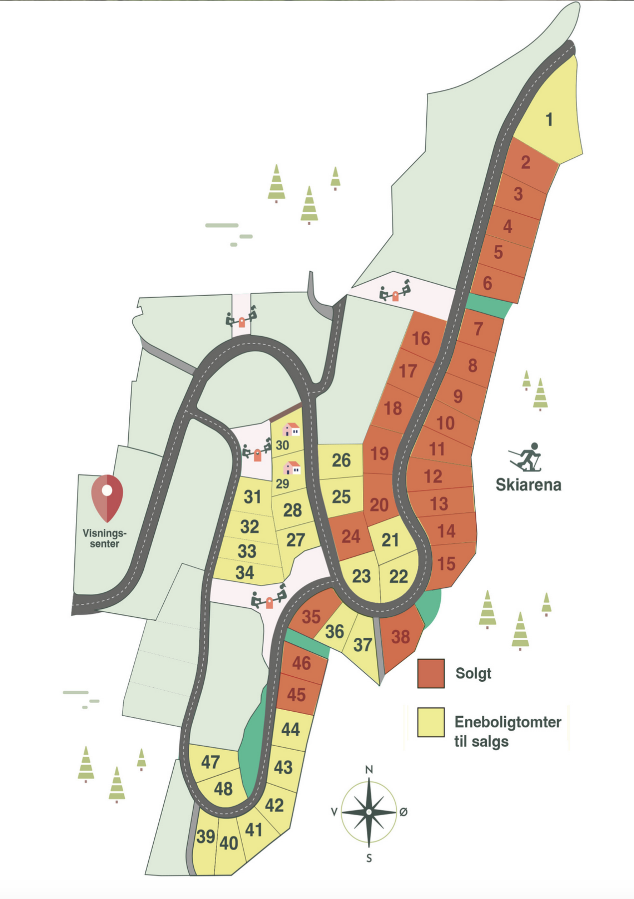 Oversiktskart Galleribilde