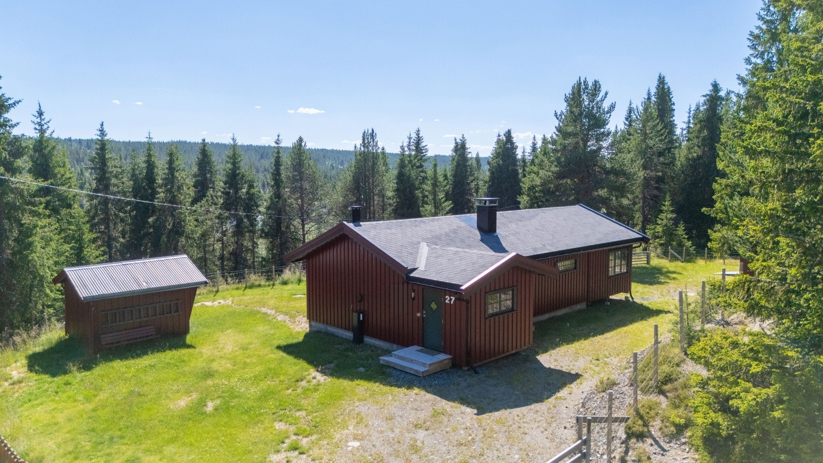 Parkering på egen tomt Galleribilde