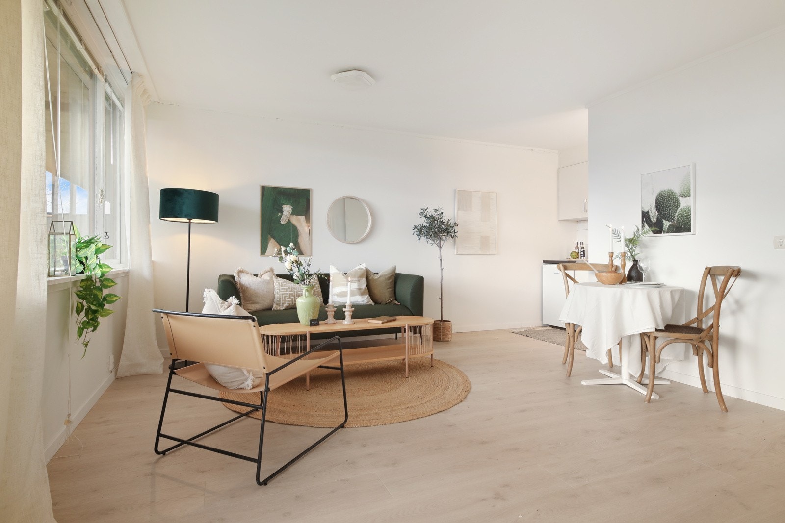 Lagt nytt gulv med varme. Galleribilde