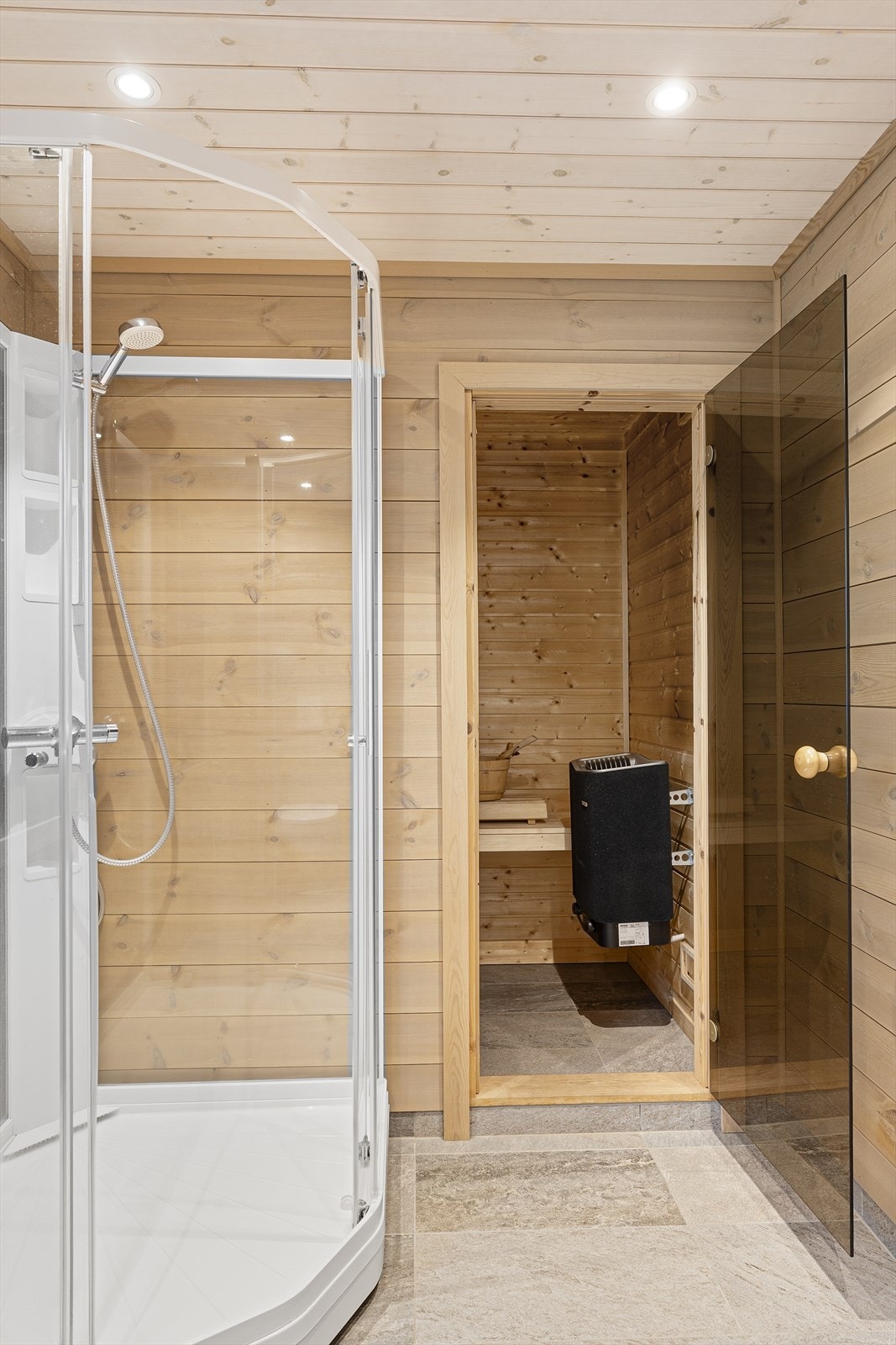 Inngang til egen badstu Galleribilde