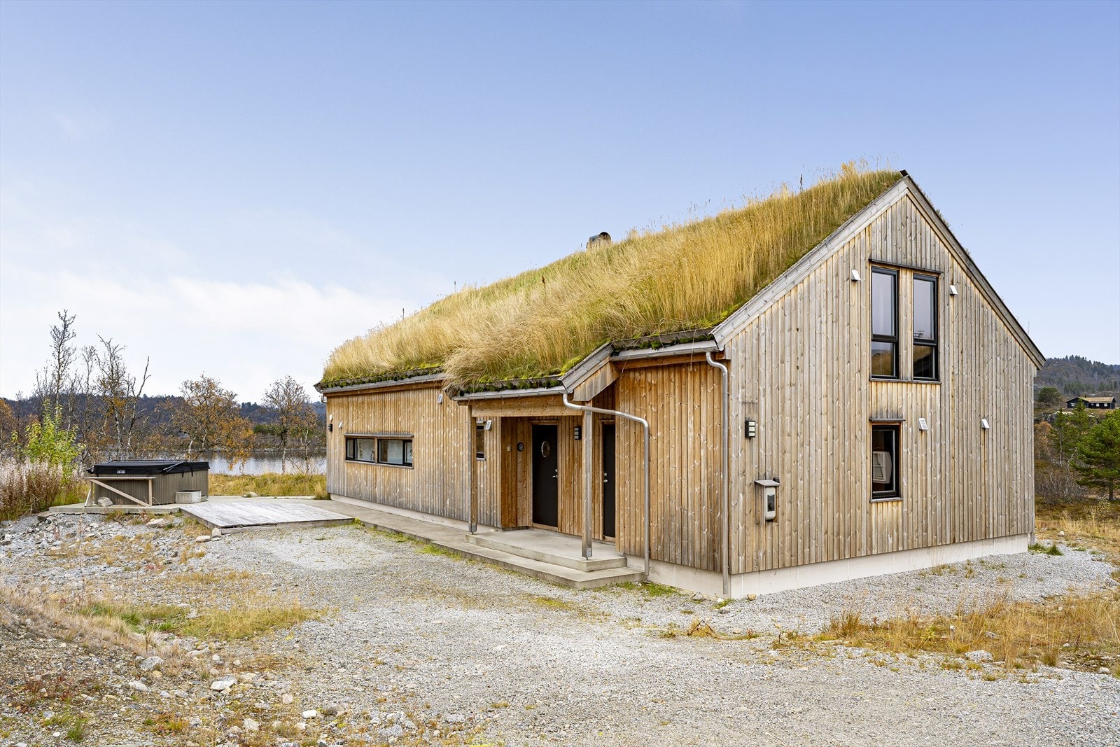 Gode parkeringsmuligheter på egen tomt Galleribilde