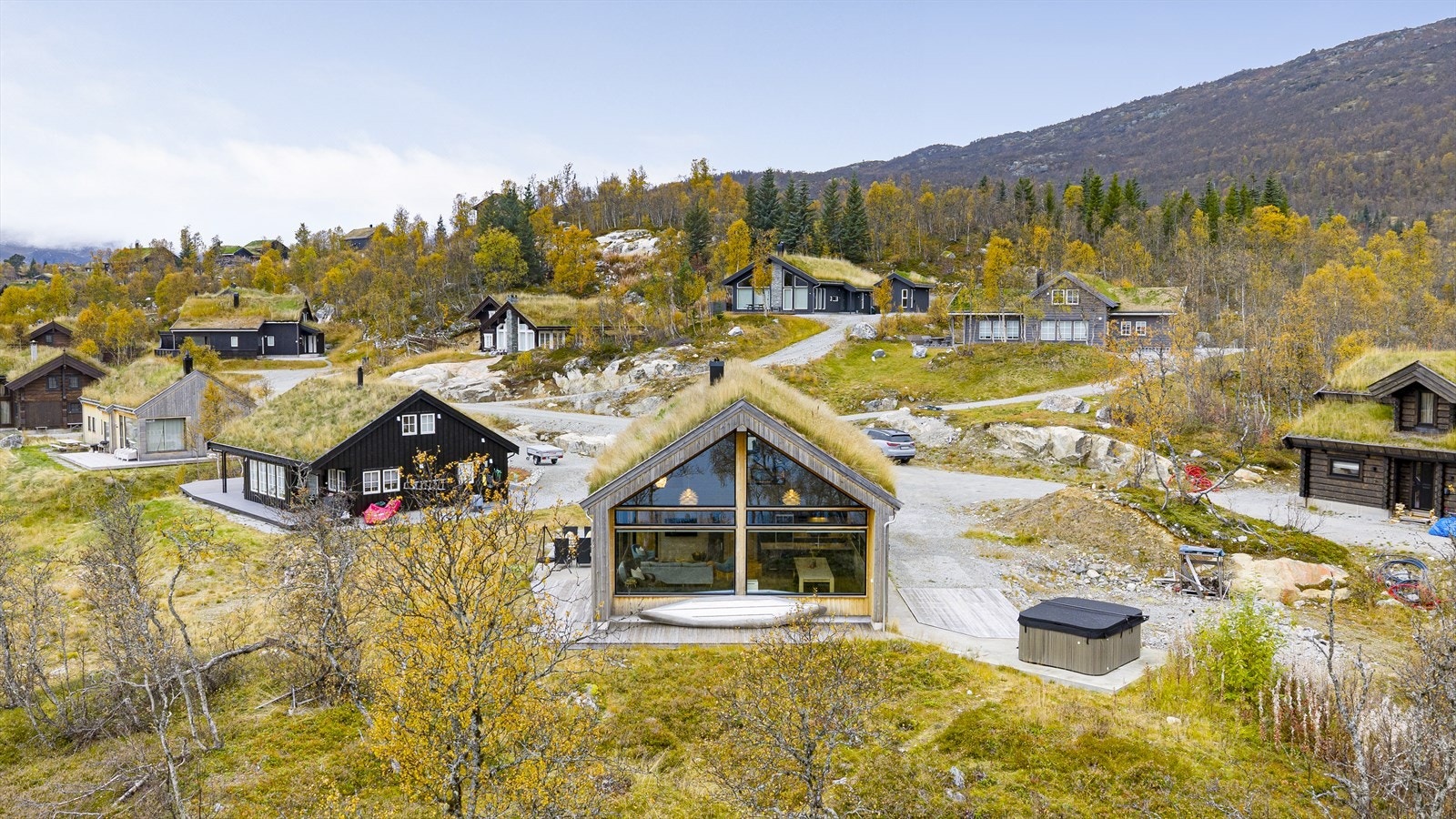 Beliggenhet i veletablert og attraktiv hyttefelt Galleribilde