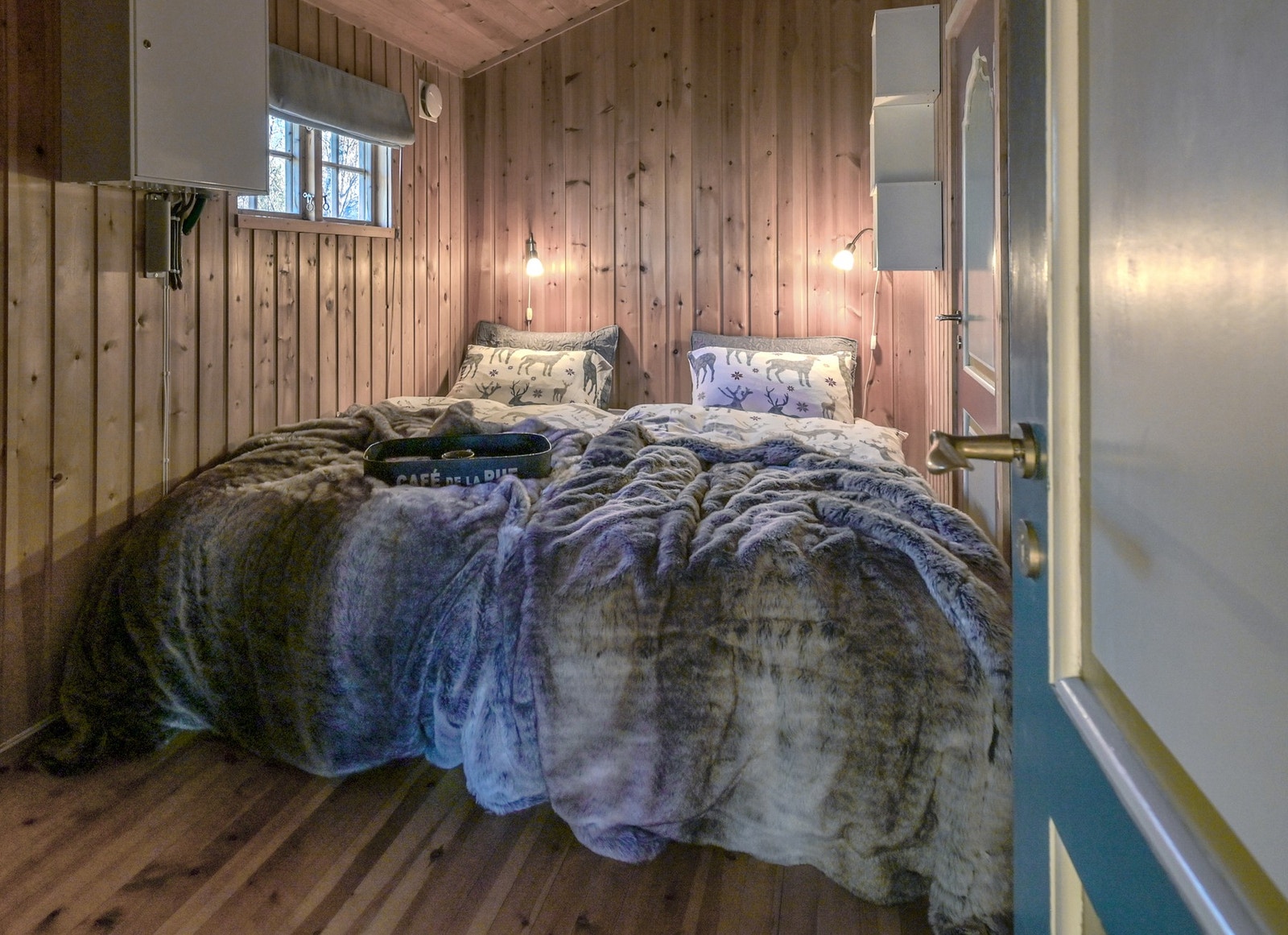 Hovedsoverom i hytta. Galleribilde