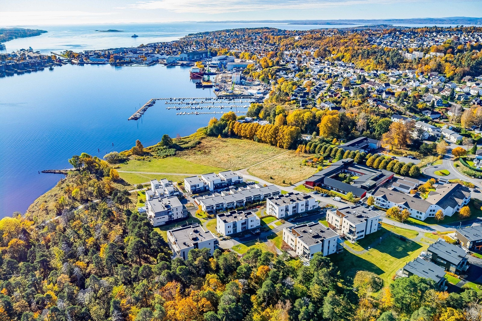 Sentrumskjernen er lett tilgjengelig i det daglige og innenfor reell sykkelavstand. Galleribilde