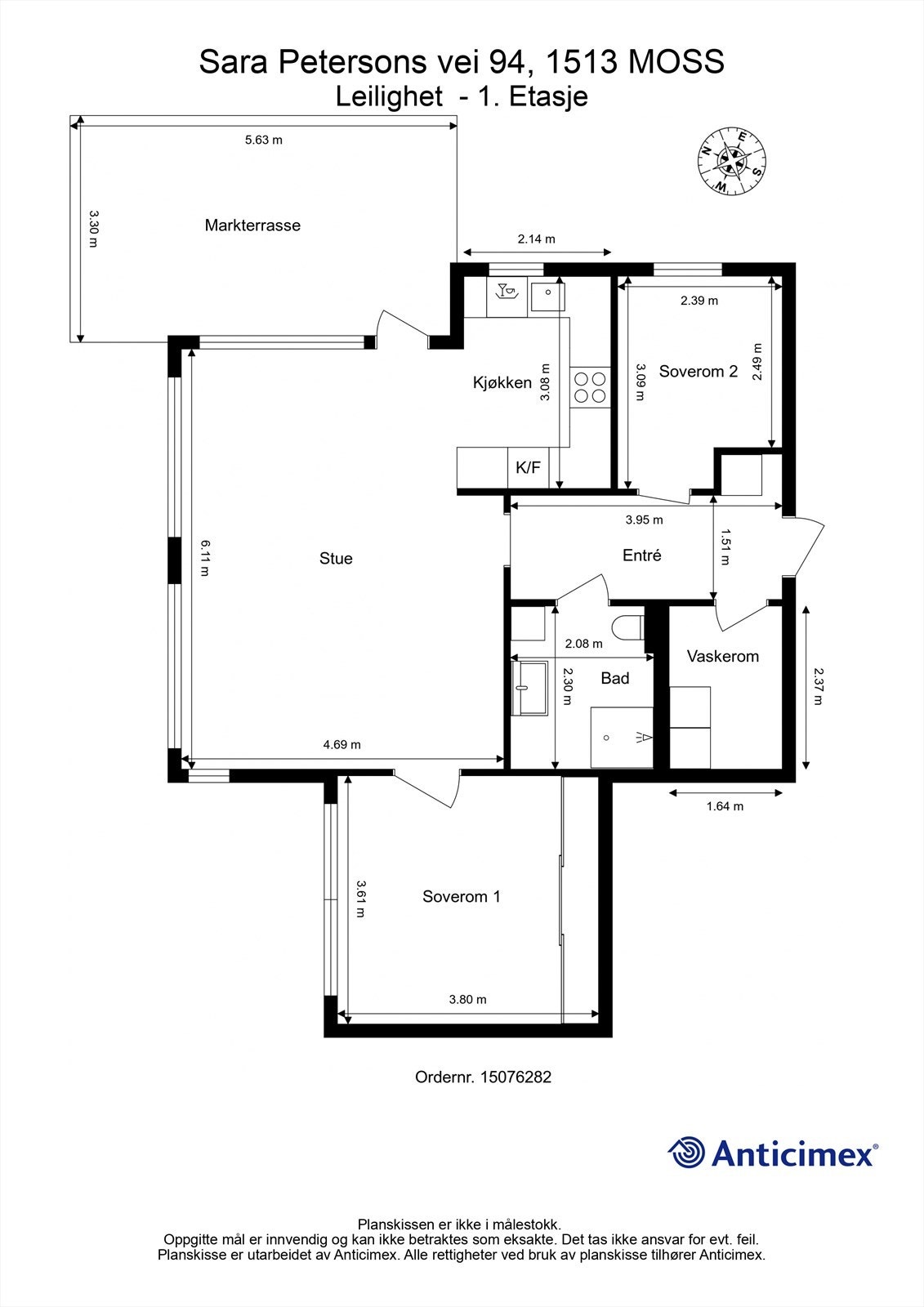 Bod i kjeller disponeres også av leiligheten. Galleribilde