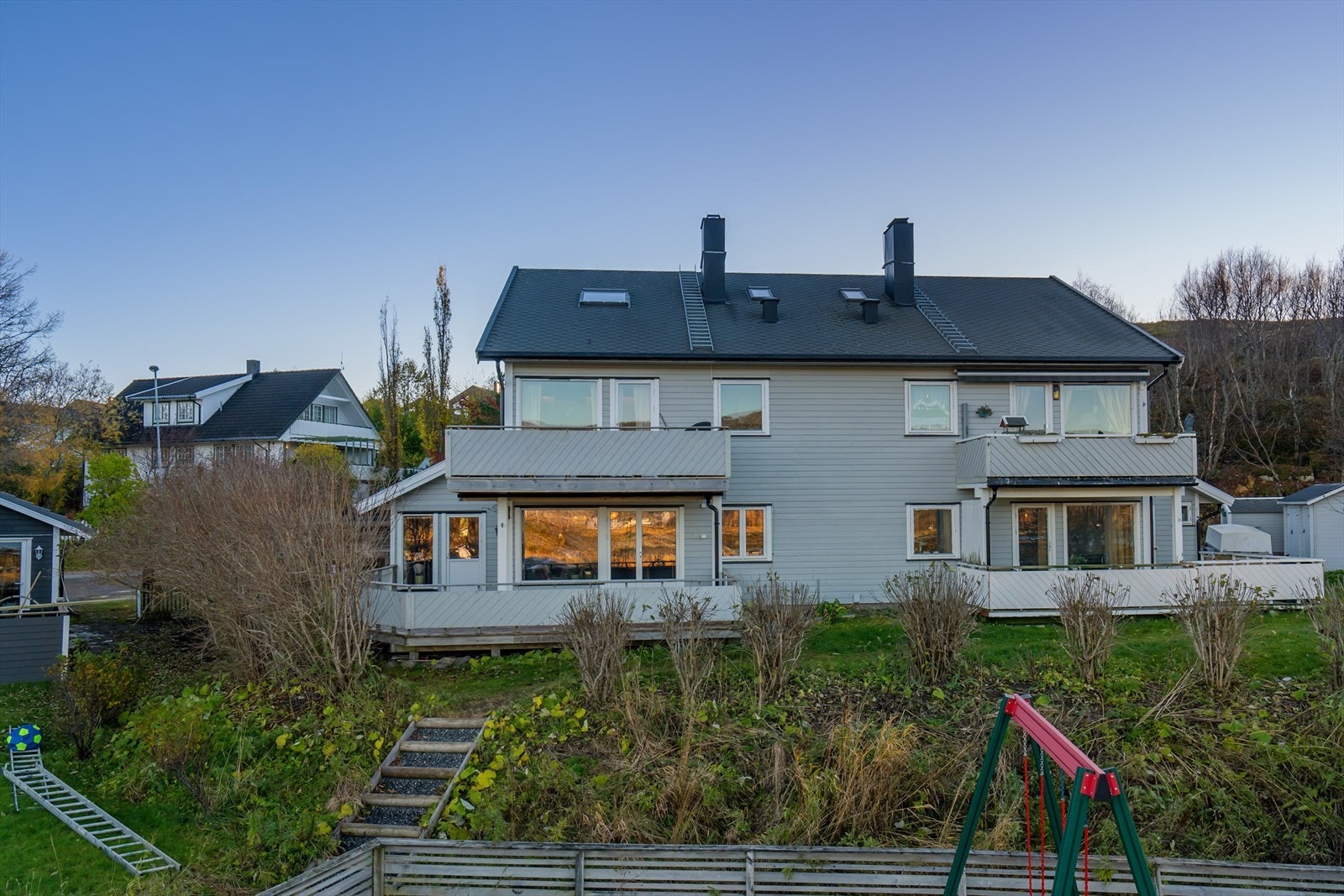 fasade baksiden av bygget Galleribilde