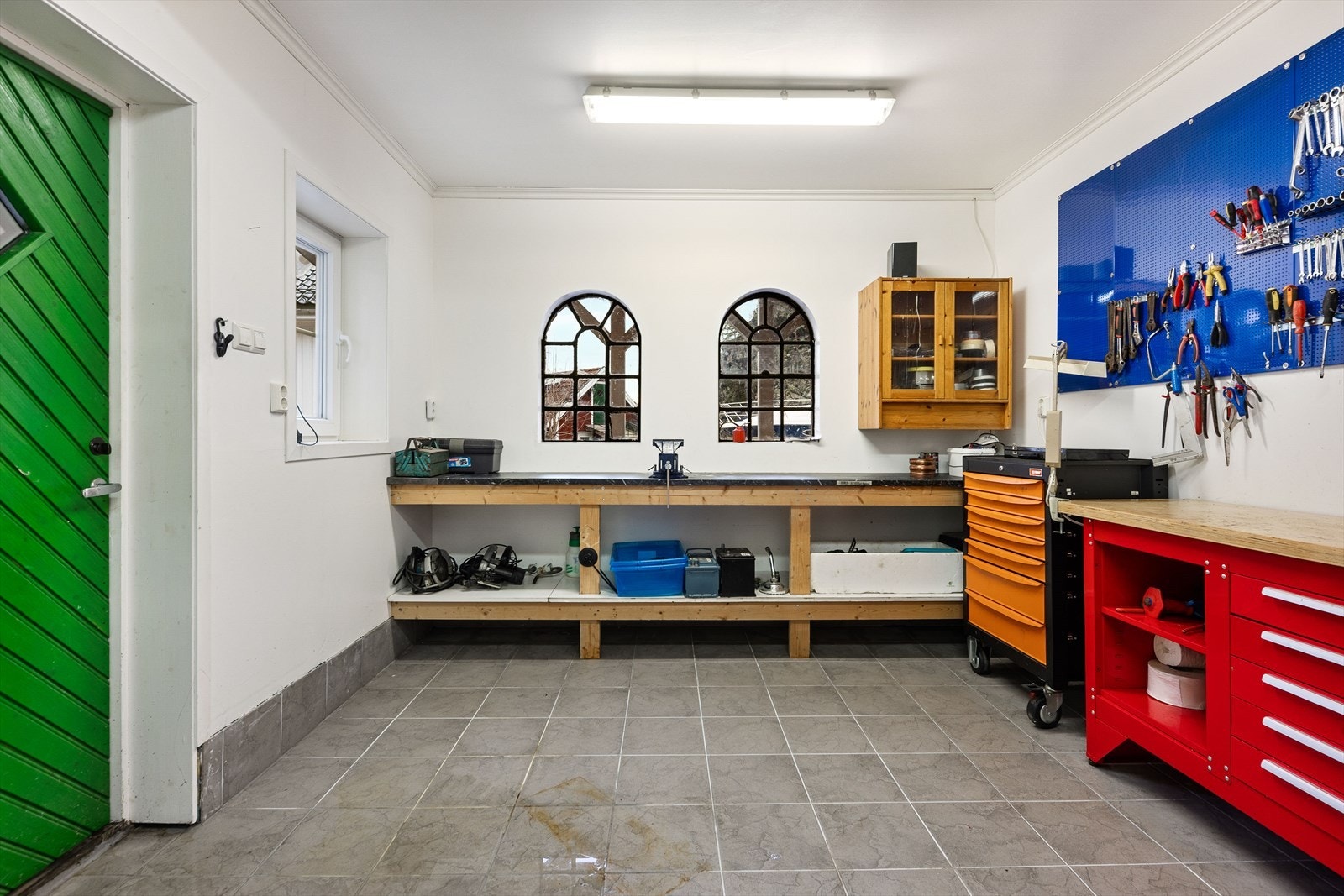 Verksted. Galleribilde