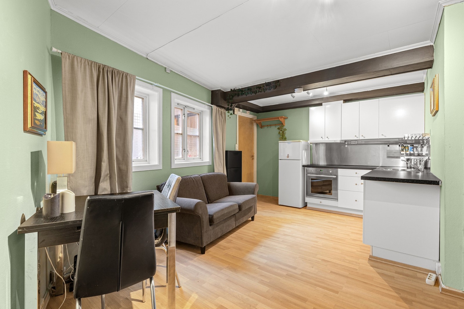 Med sine 25 kvm er leiligheten perfekt for deg som bor alene, eller sammen med din partner. Galleribilde