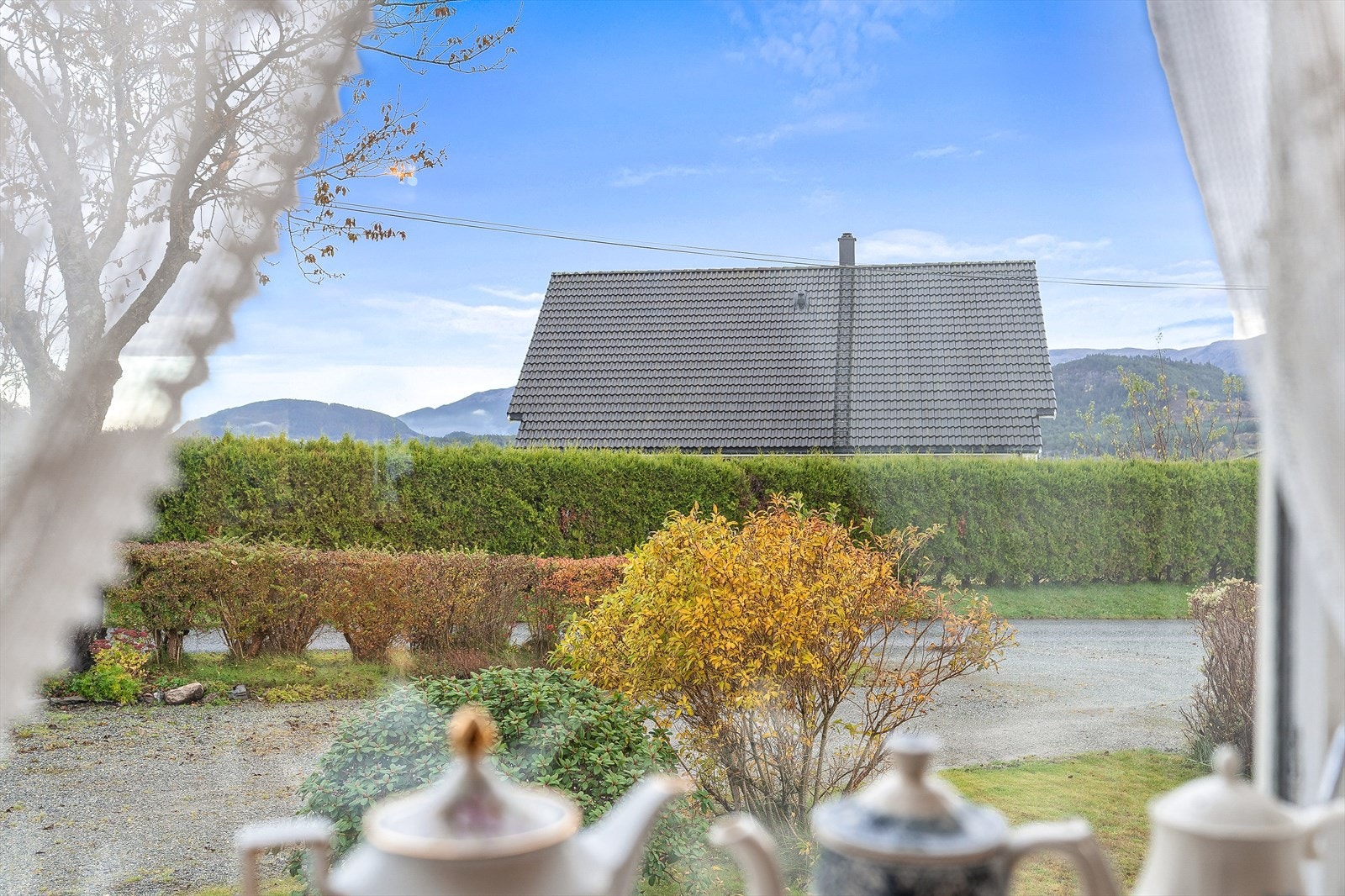 Utsikt fra kjøkkenet Galleribilde