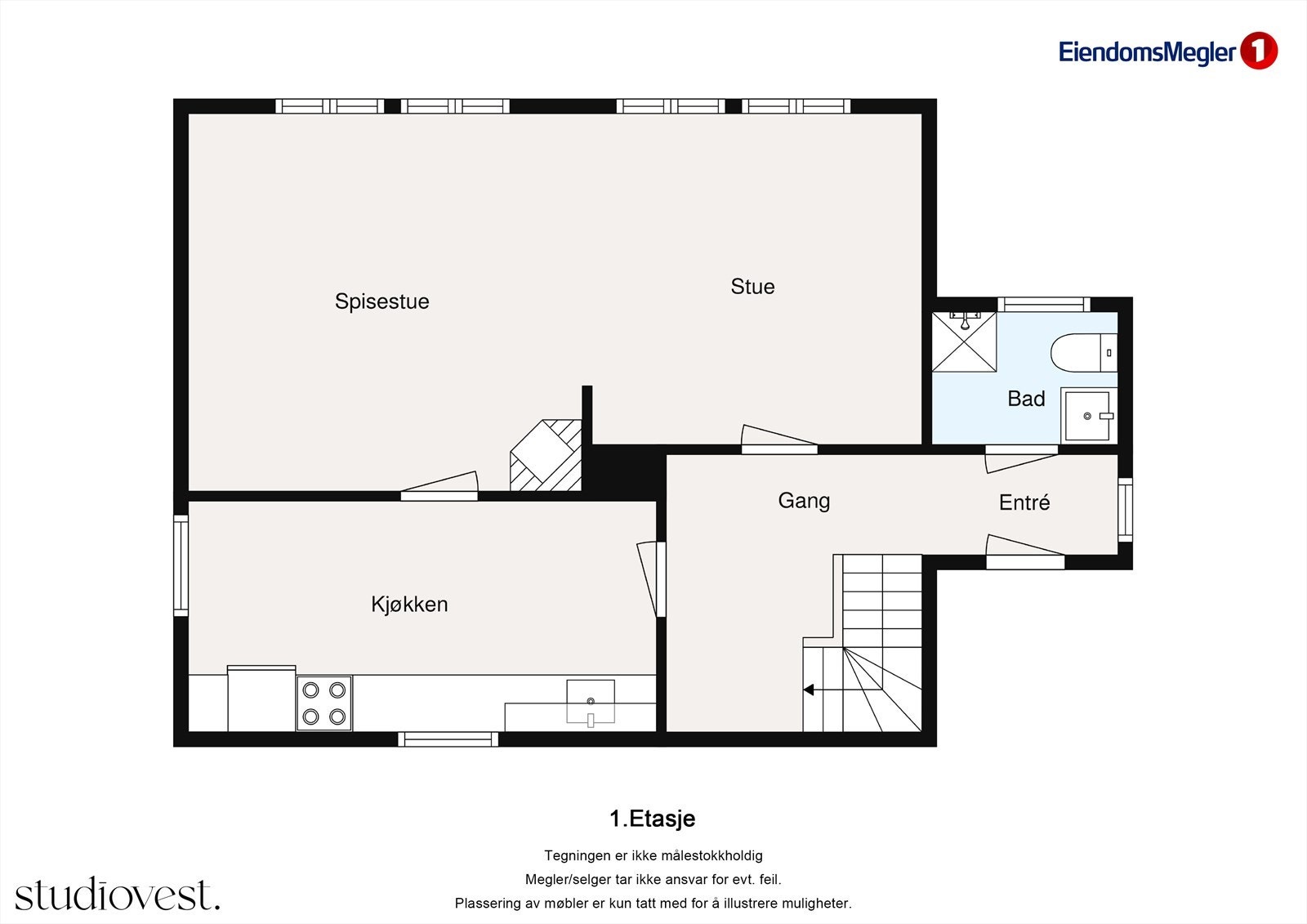 Planskisse 2D Galleribilde