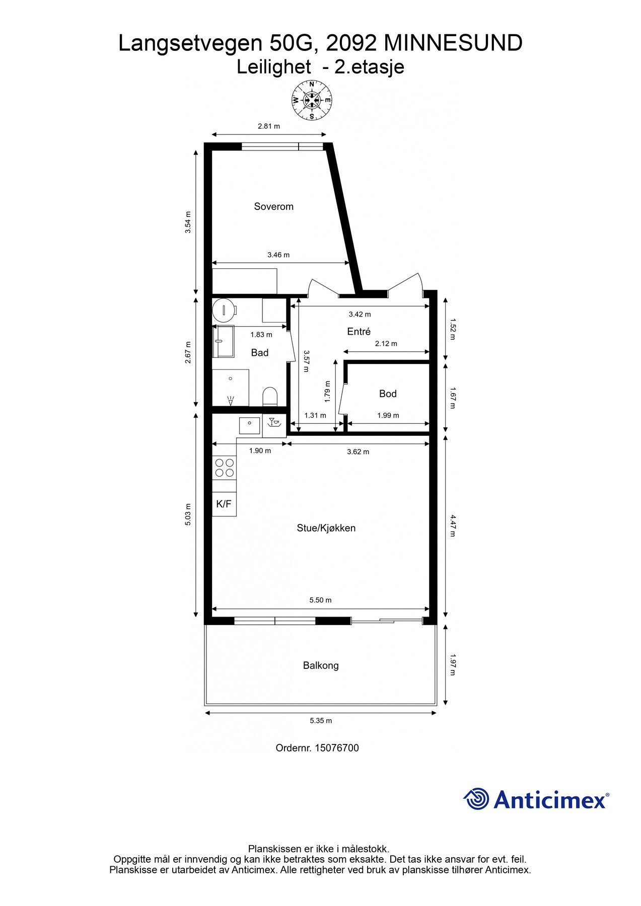 Plantegning. Galleribilde