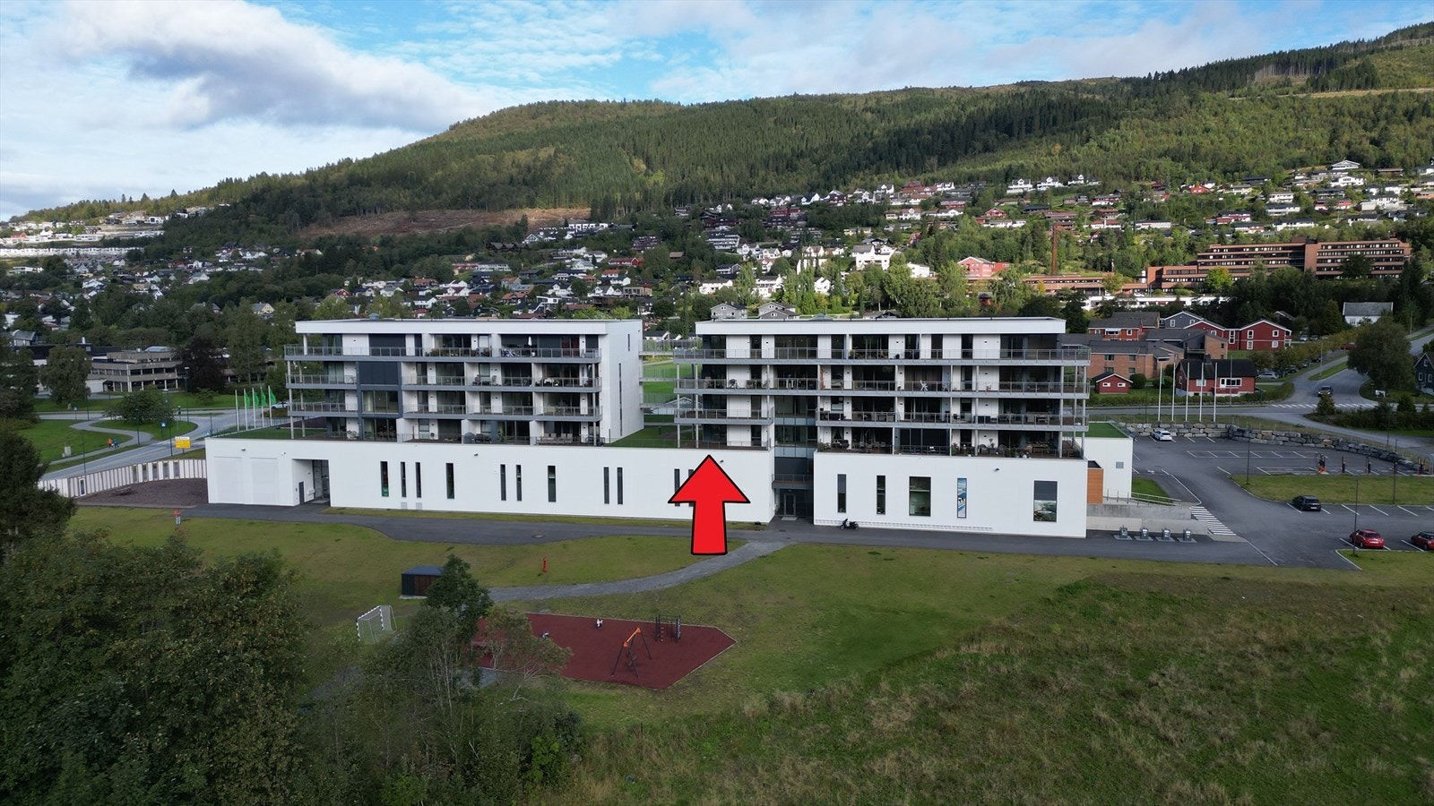 Leiligheita ligg i byggets 3.etg. Galleribilde