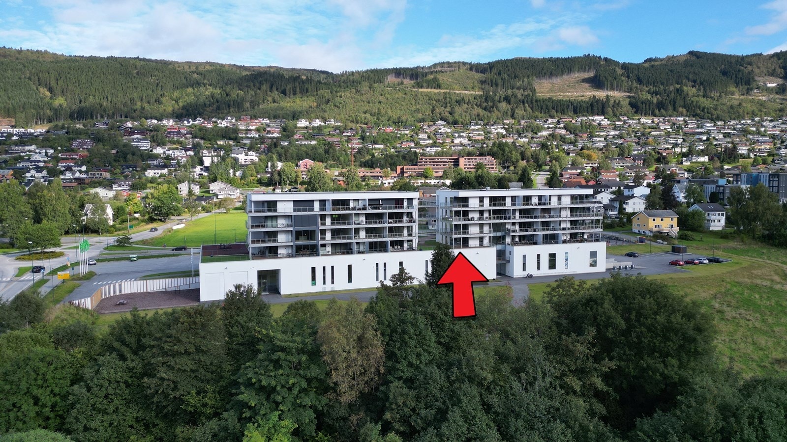 Leiligheita ligg i byggets 3.etg. Galleribilde