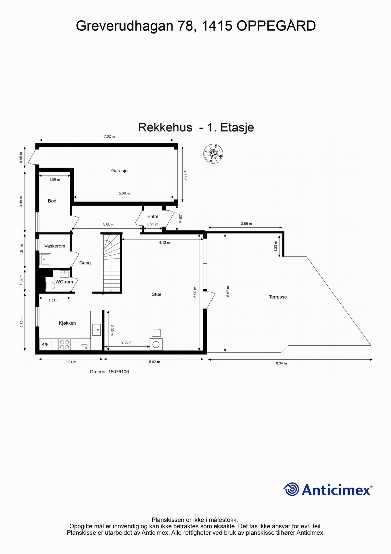 Plan 1. etasje Galleribilde