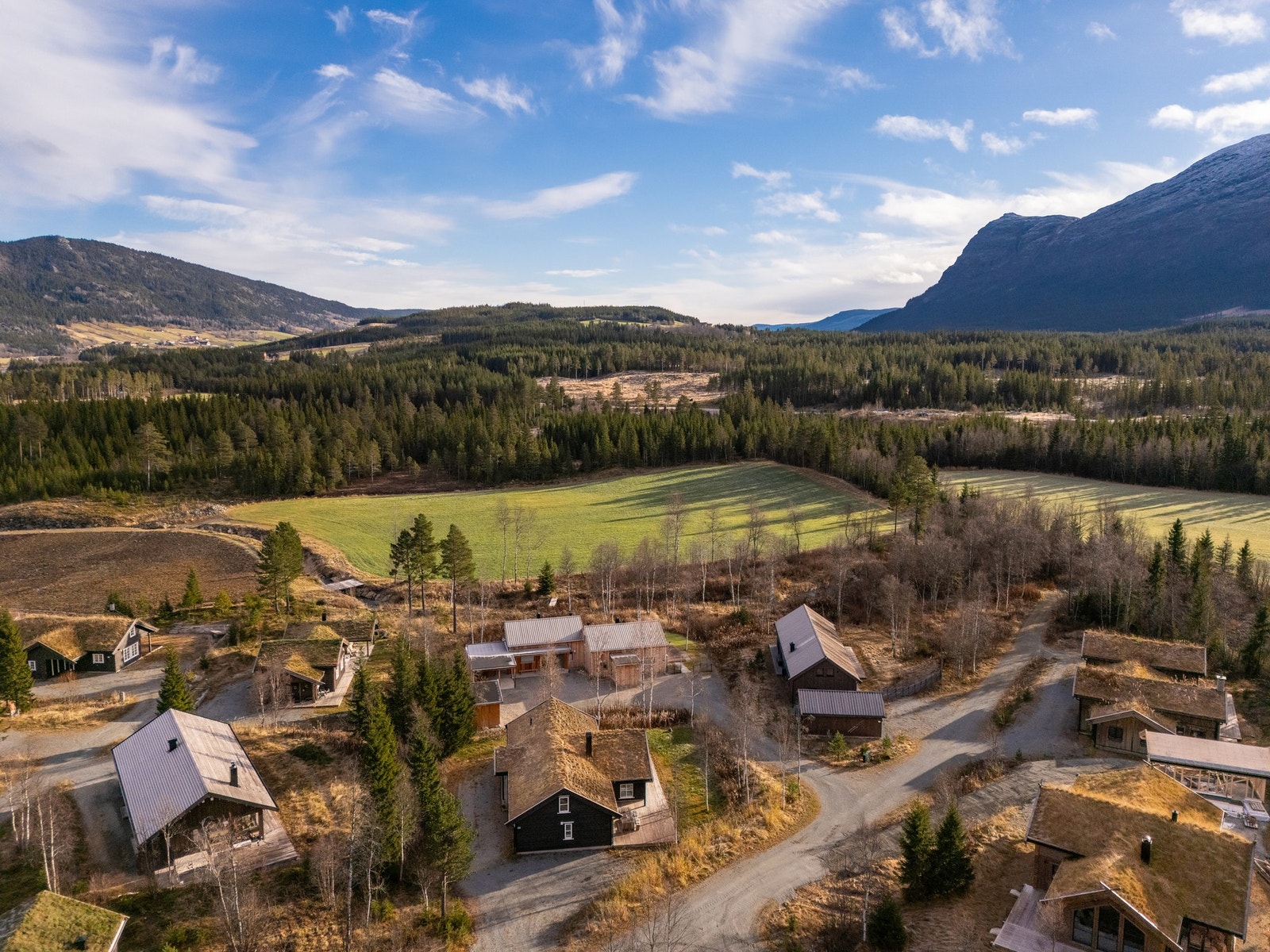 Hytta har en fantastisk beliggenhet, med bare 3 min til Hemsedal sentrum. Galleribilde