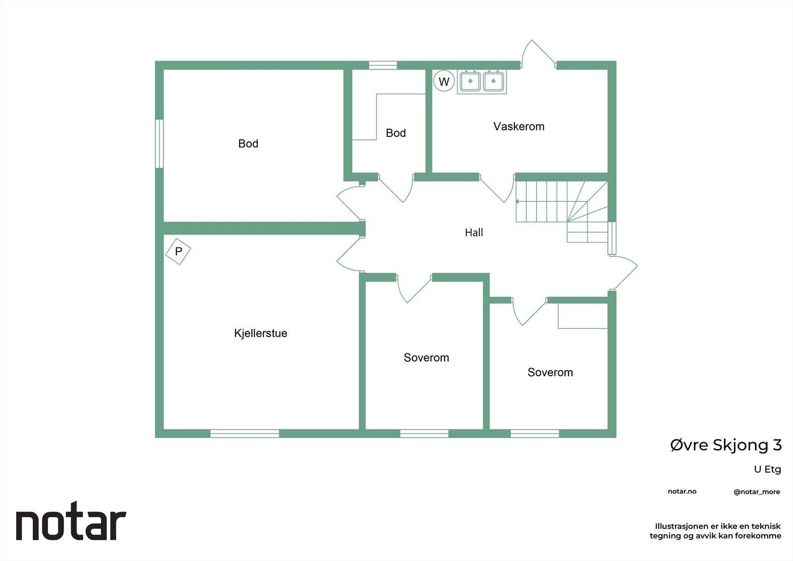 Øvre Skjong 3 Underetasje.jpg Galleribilde
