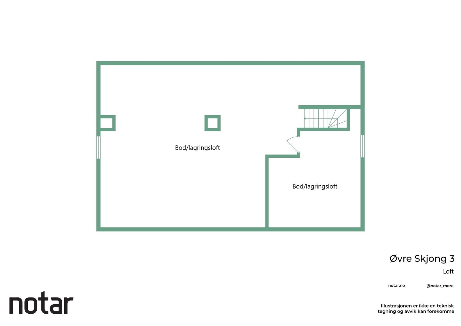 Øvre Skjong Loft.jpg Galleribilde