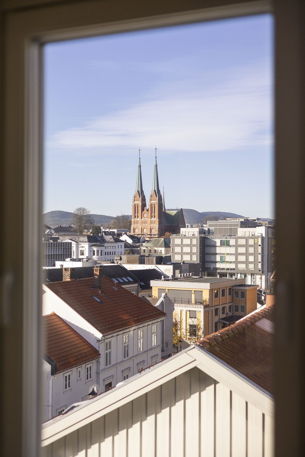 Flott utsikt fra soverom 1 Galleribilde