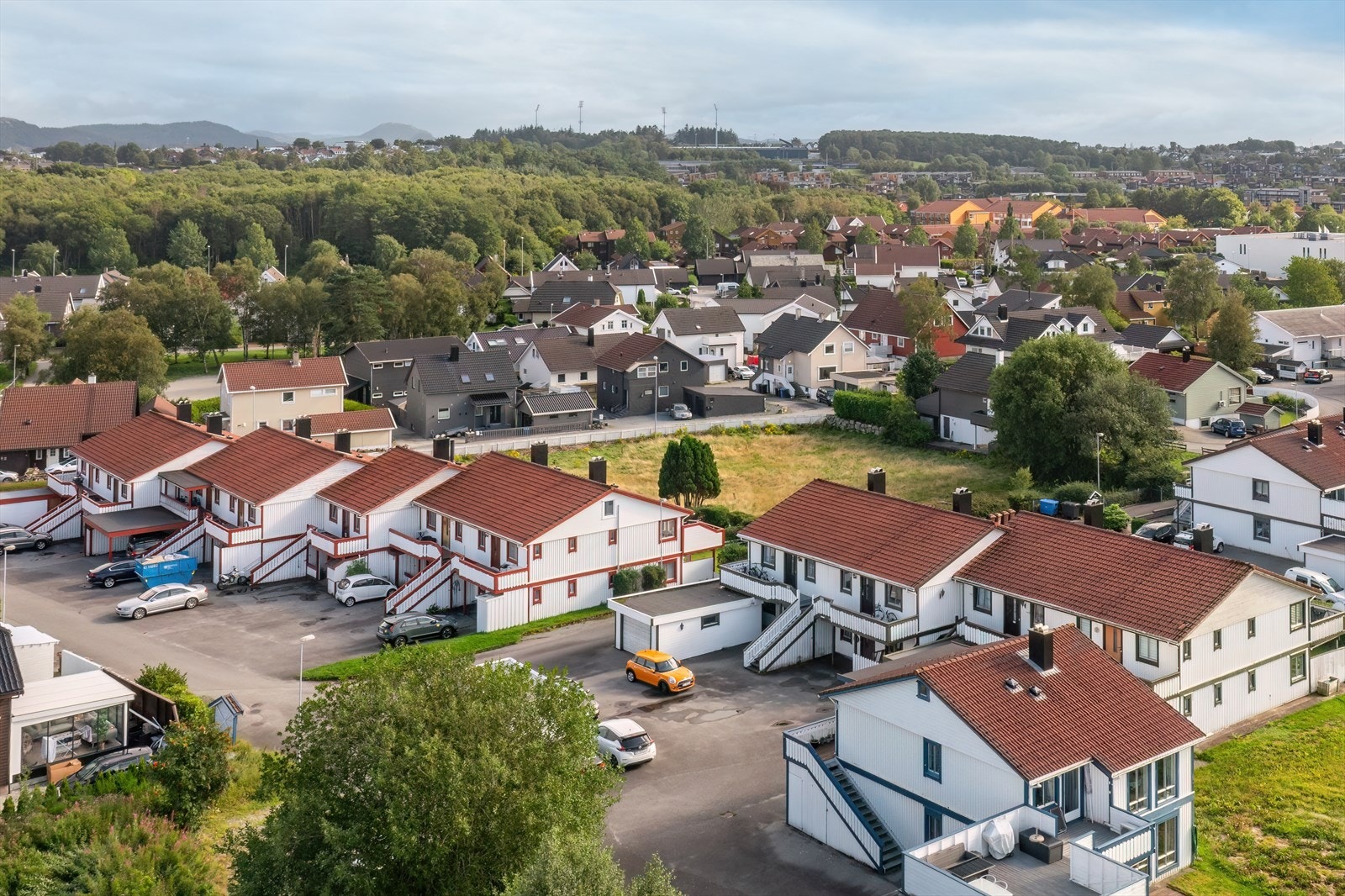 Dronefoto Galleribilde