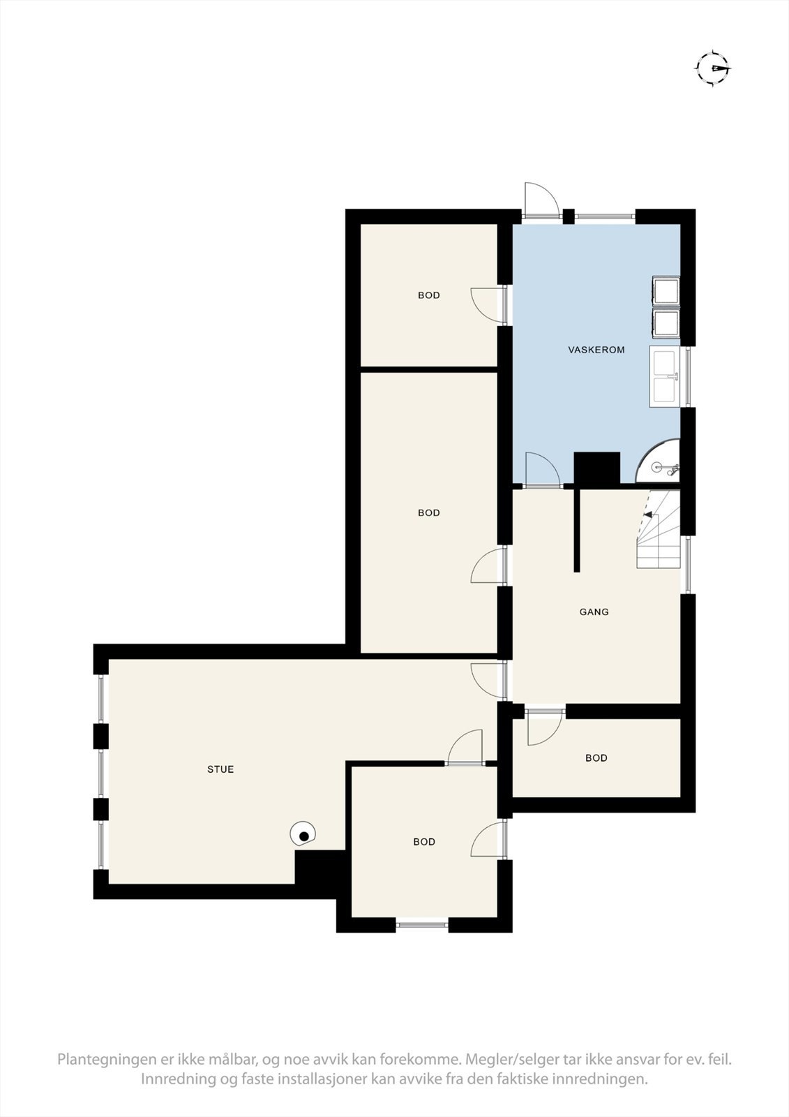 Kjelleretasjen. Galleribilde