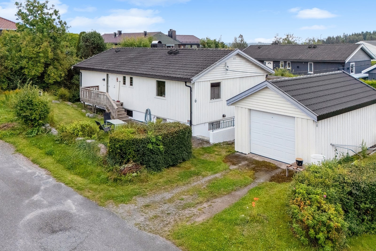 Randemlia 6 er en romslig enebolig over to plan, beliggende i det familievennlige området Randem i Vestby. Galleribilde