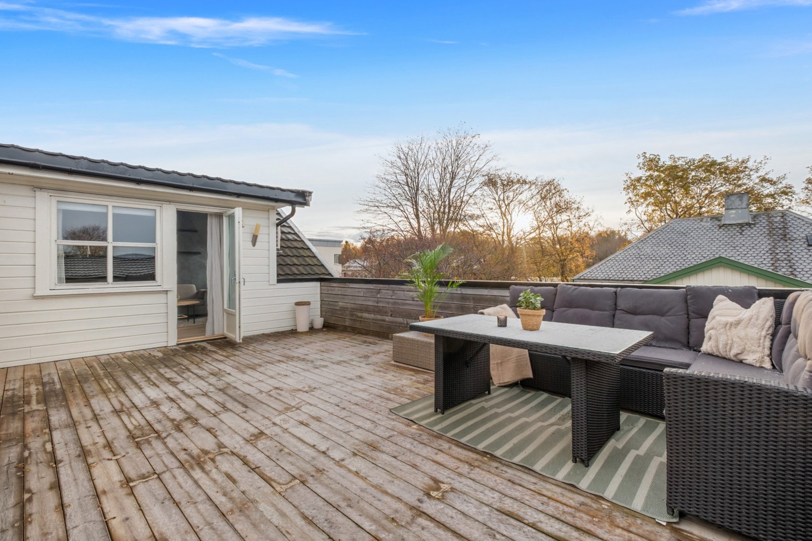 Her ligger alt til rette for store sammenkomster på sommerstid. Galleribilde