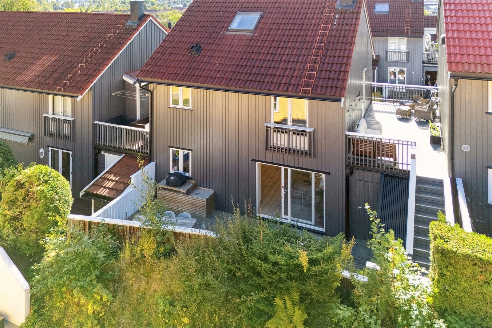 Rekkehuset ble ferdigstilt i 1996. Galleribilde