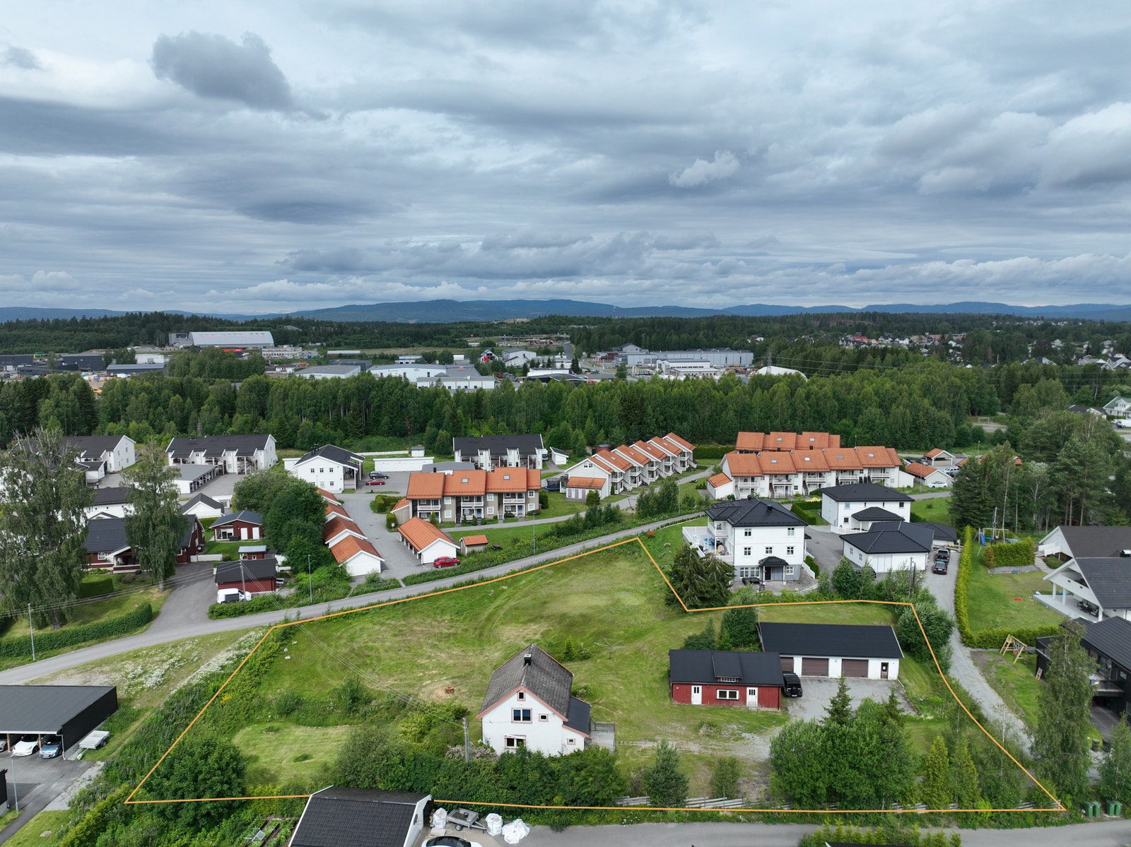 All bebyggelse som vises på bilde er sanert/fjernet og det foreligger sluttrapport for tiltaket. Galleribilde