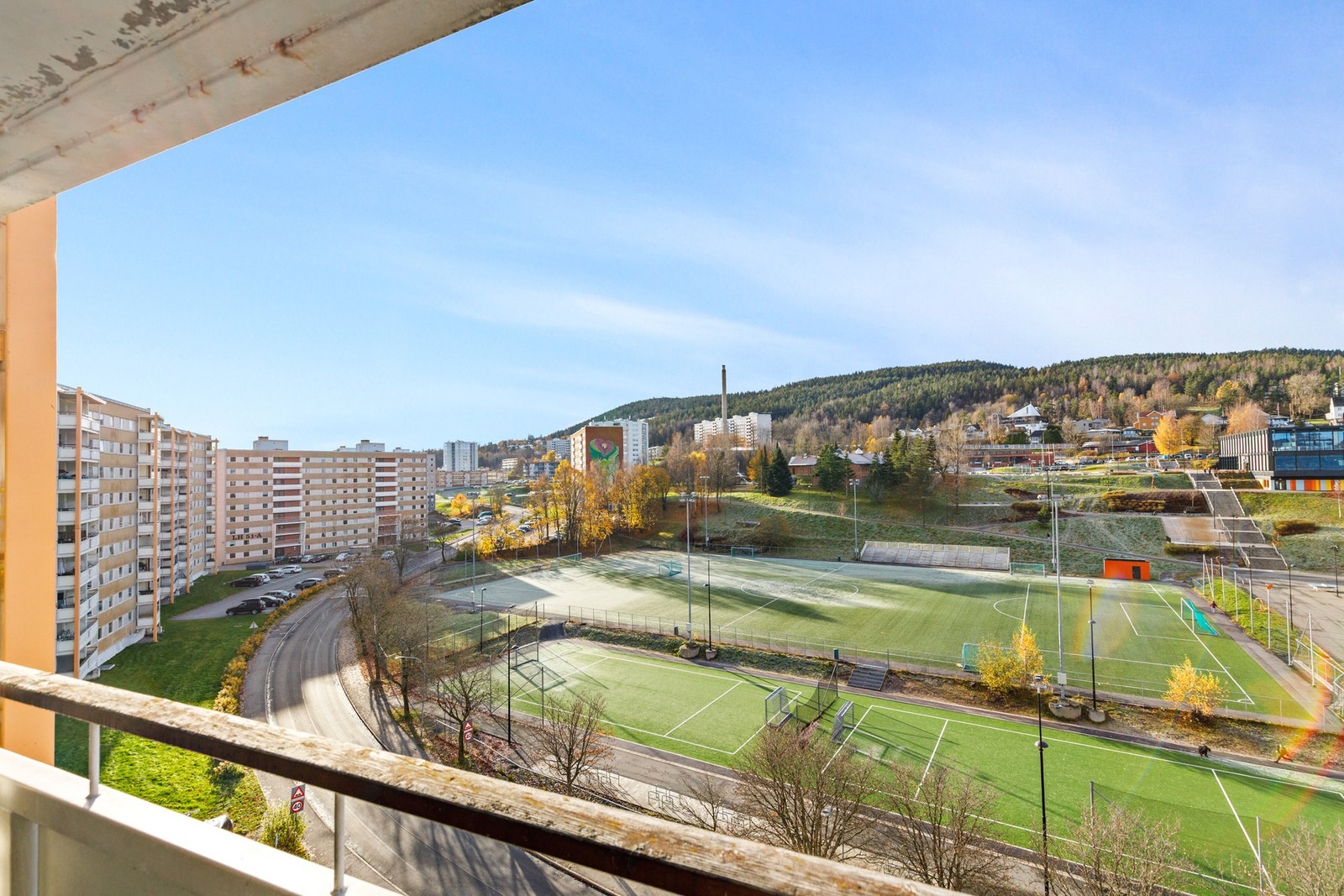 Flott utsikt Galleribilde