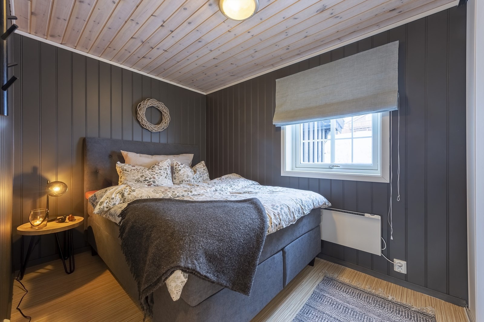 Hovedsoverommet er på romslige 7,5 kvm og har god plass til ønsket sengestørrelse. Galleribilde