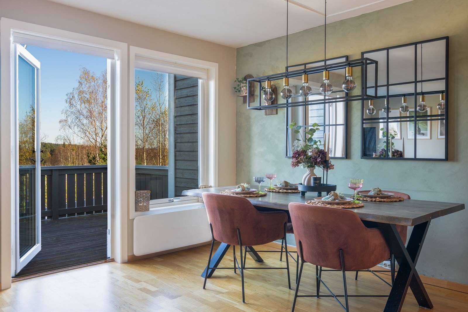 Her kan du samle familie og venner til et hyggelig måltid. Galleribilde