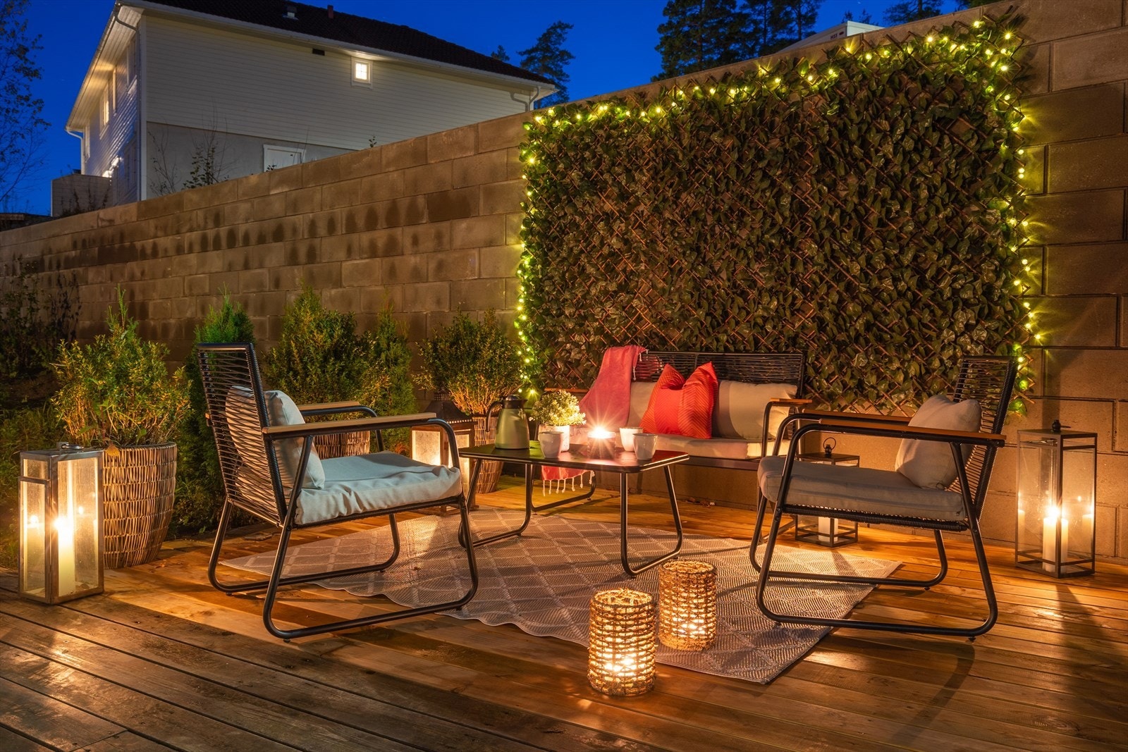 Stemningsbilde av terrassen. Galleribilde