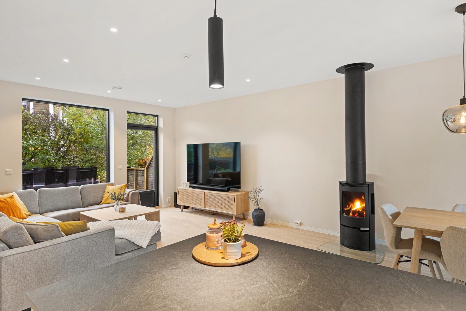 Boligen har balansert ventilasjon for et sunt og godt inneklima. Galleribilde