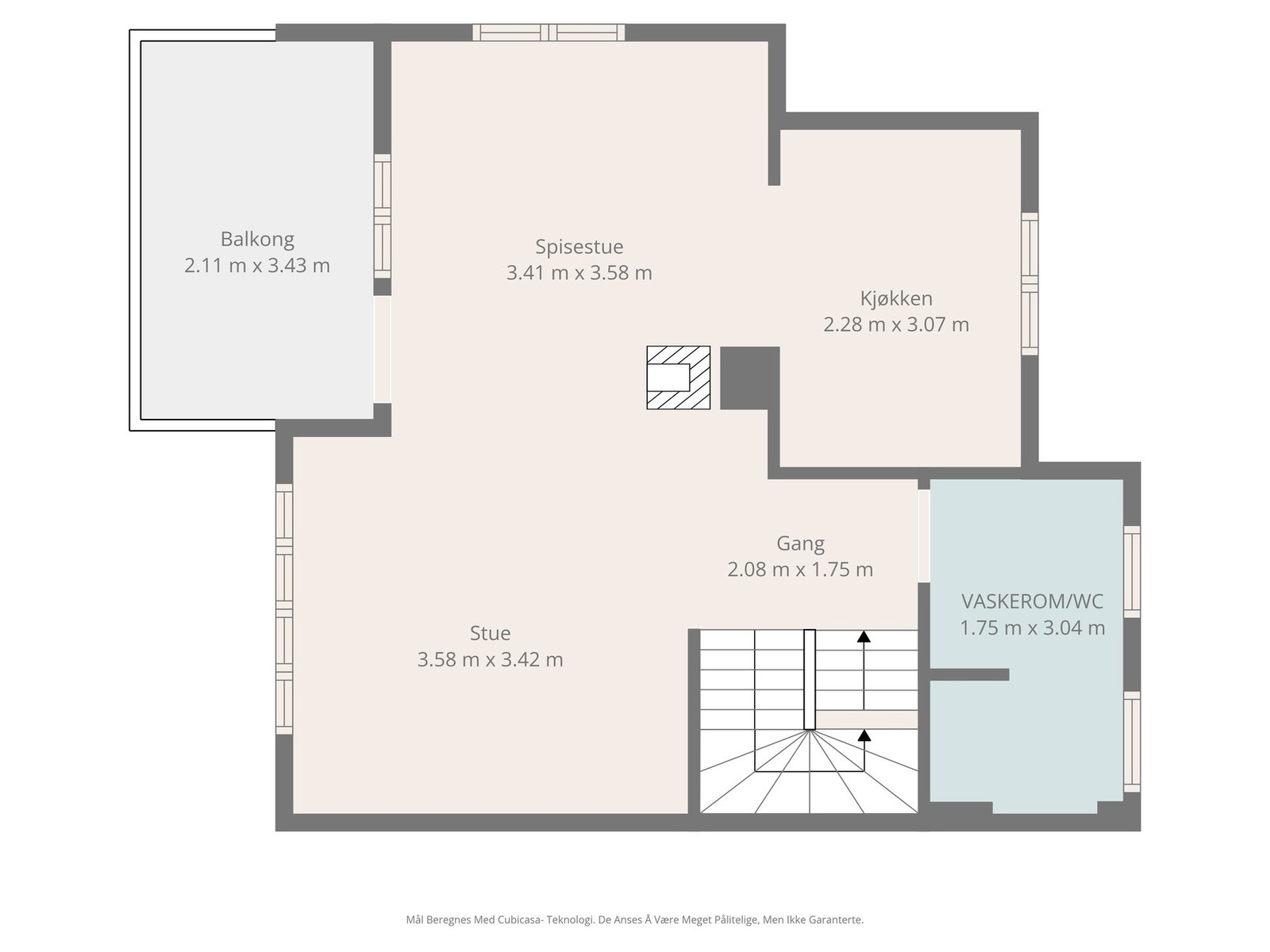Planskisse for første etasje Galleribilde