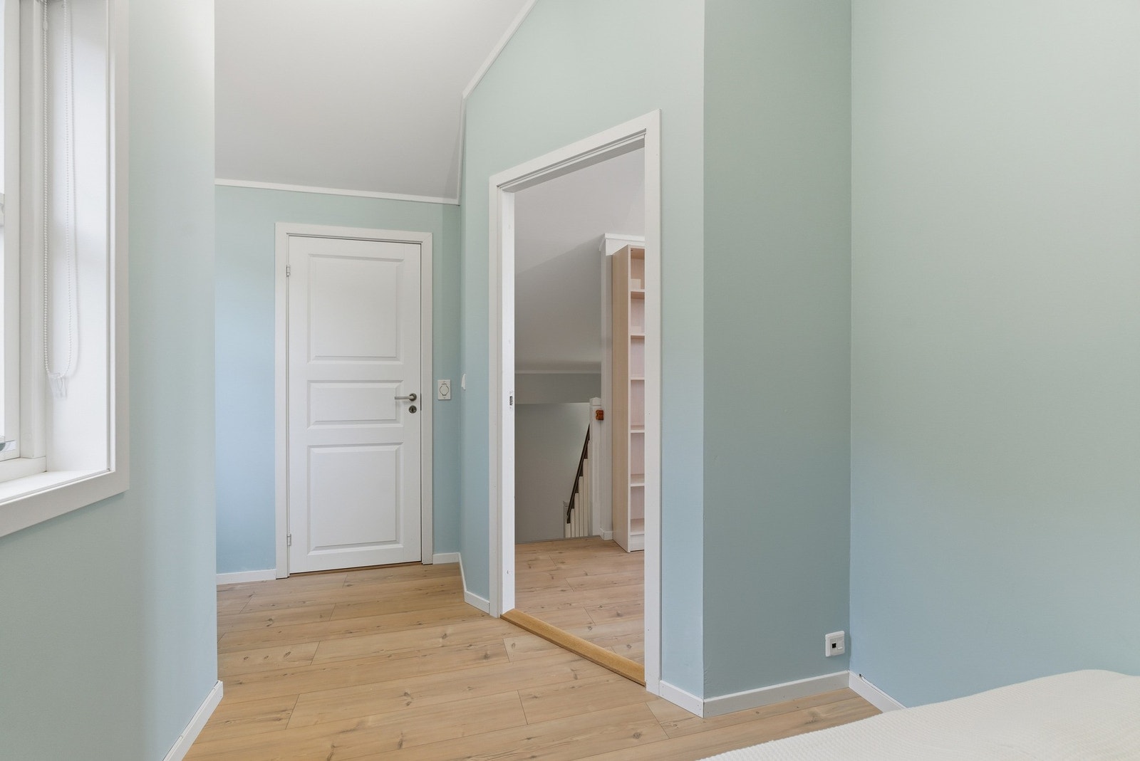 Soverommet på loftet er ikke søkt og godkjent. Galleribilde