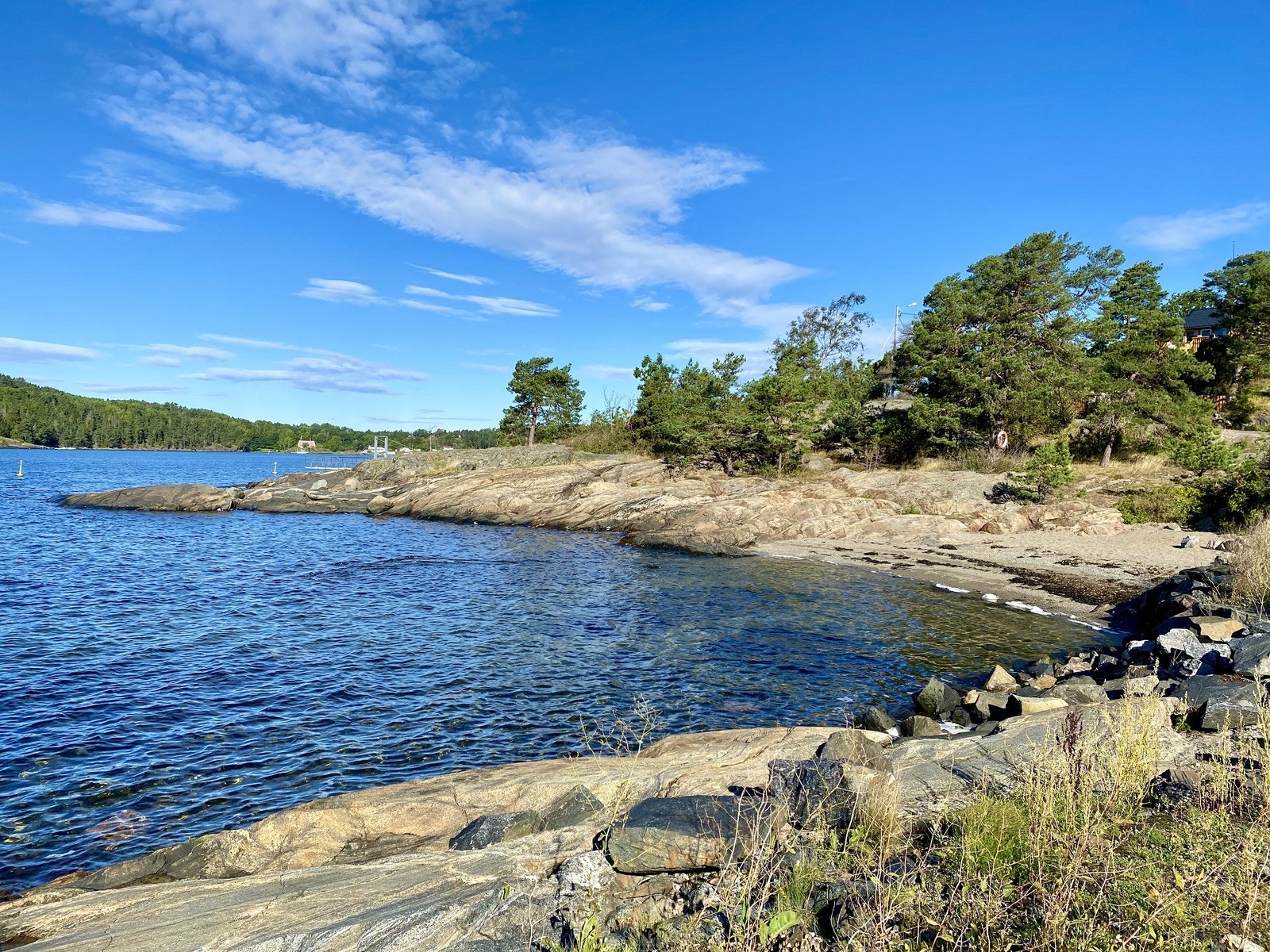 Gangavstand til strand Galleribilde