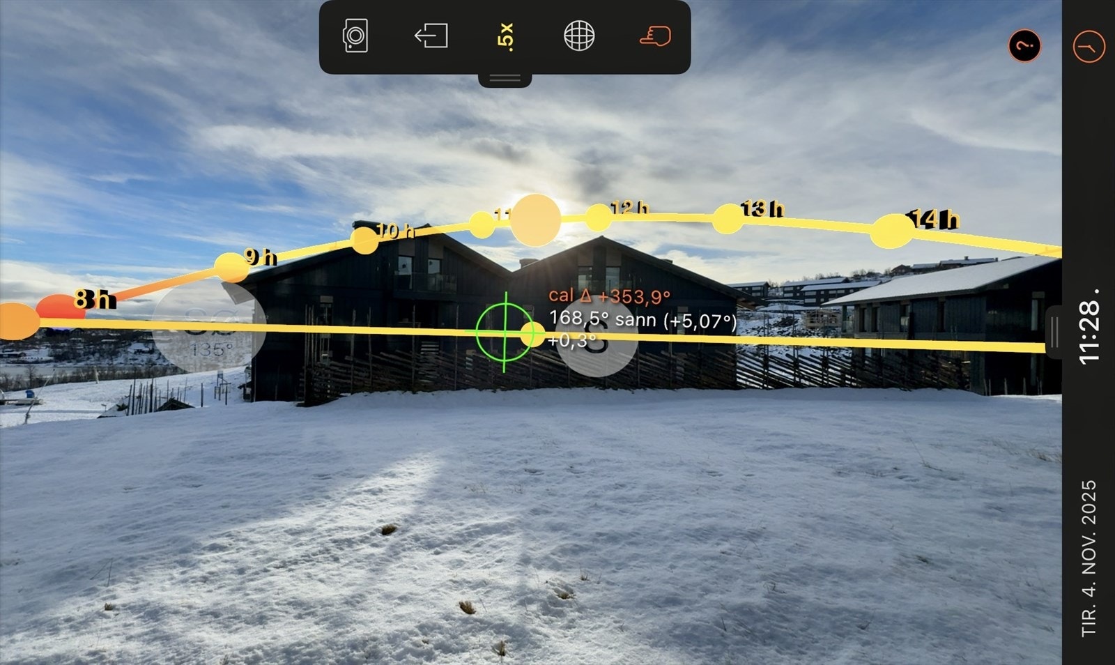 Solforhold 04. november Galleribilde