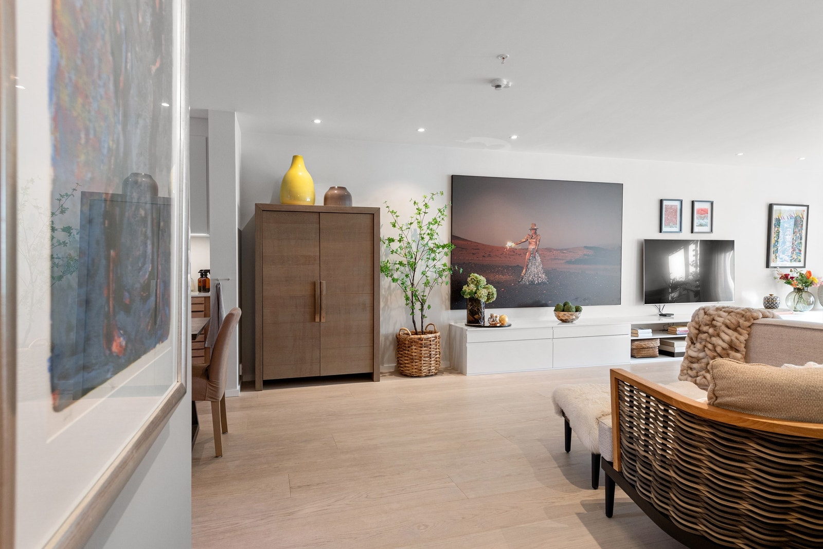 Del av stuen Galleribilde