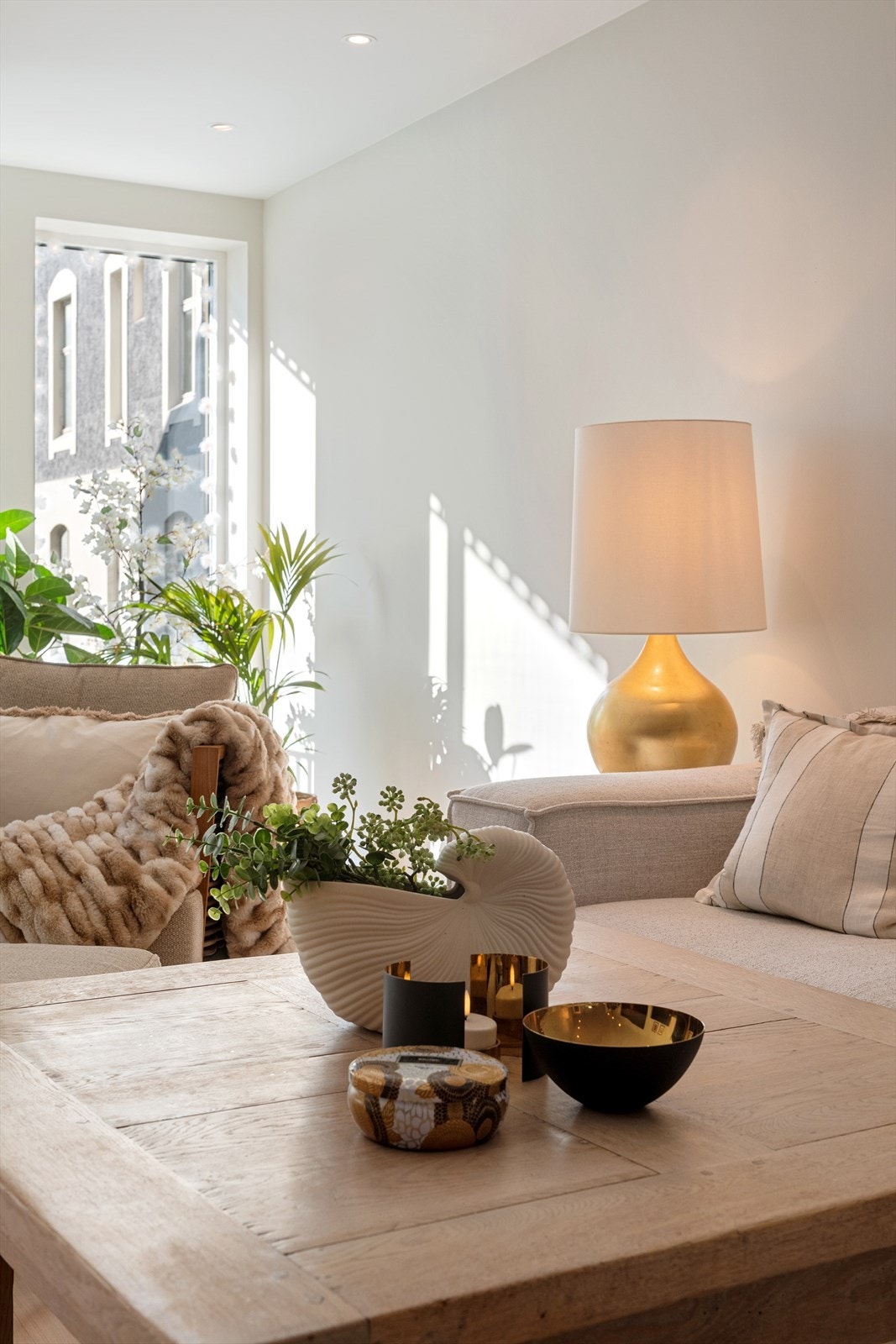 Interiørdetalj fra stuen Galleribilde