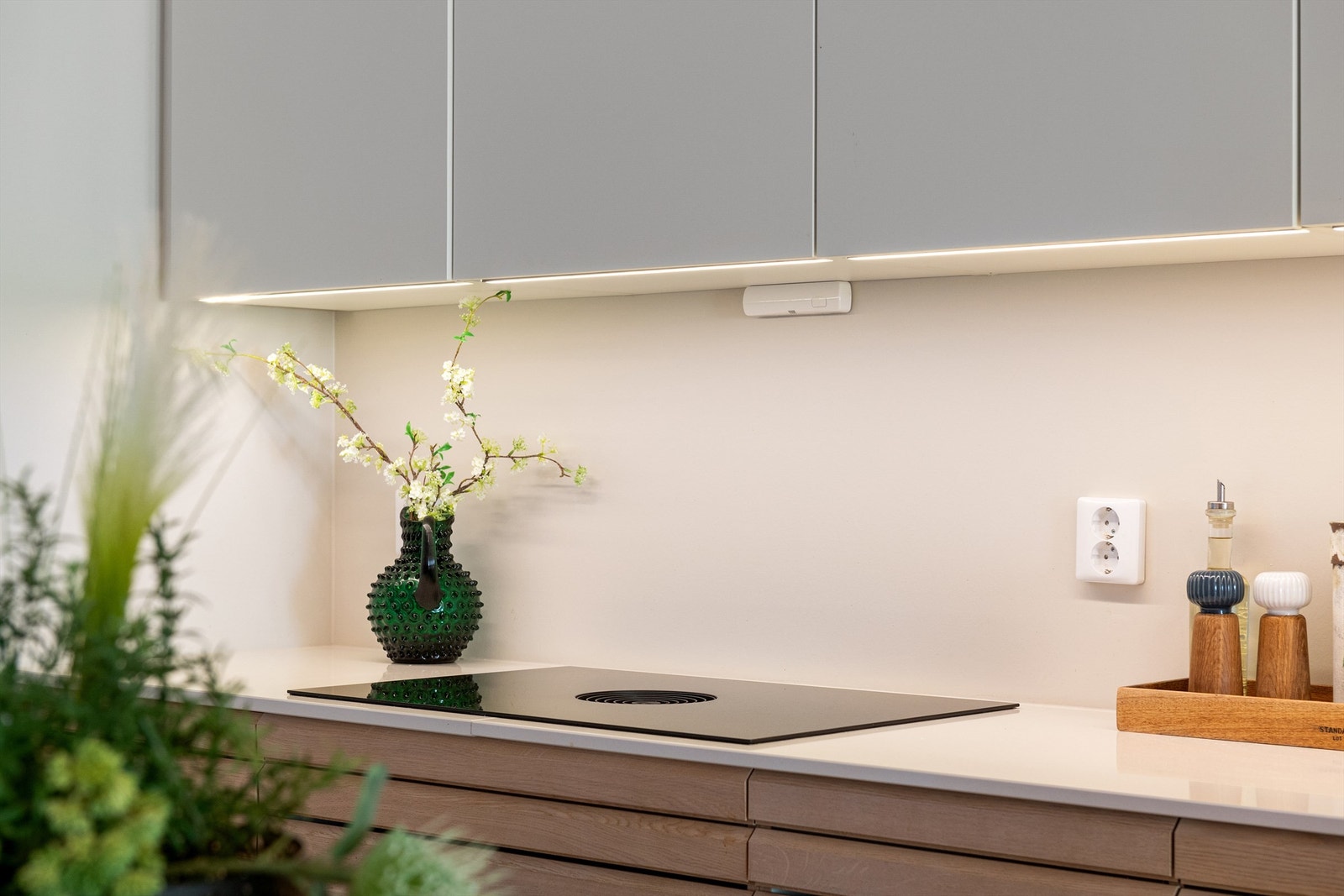 Kullfilterventilator integrert i induksjonstoppen Galleribilde