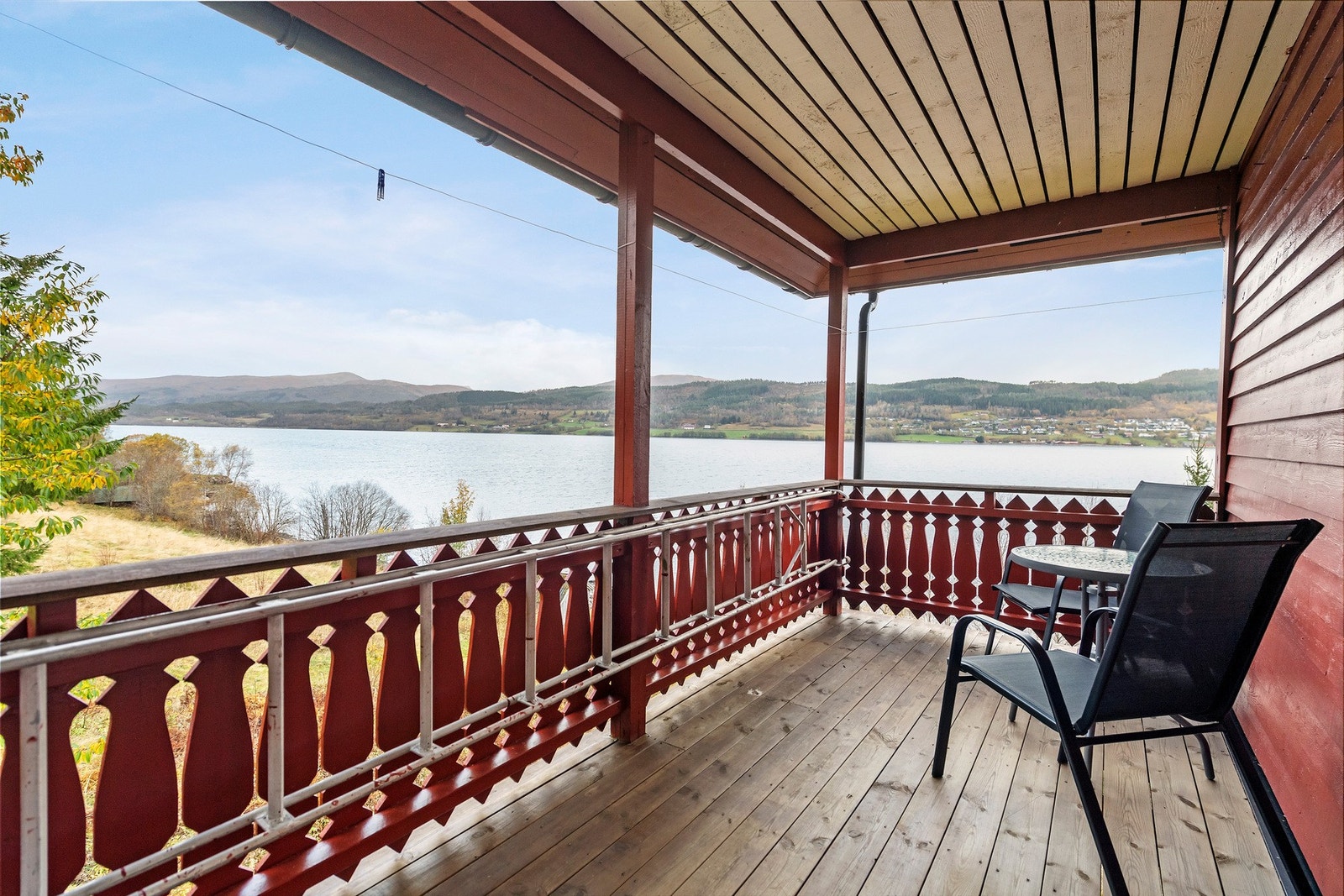 Utsikt og egen strandlinje Galleribilde