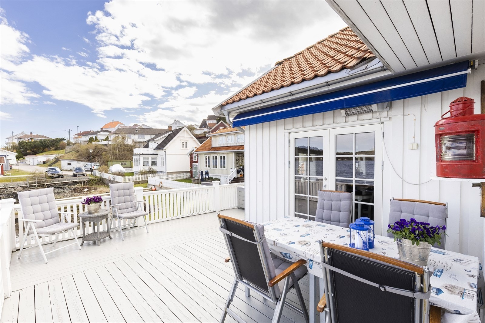 Deilig uteplass. Galleribilde