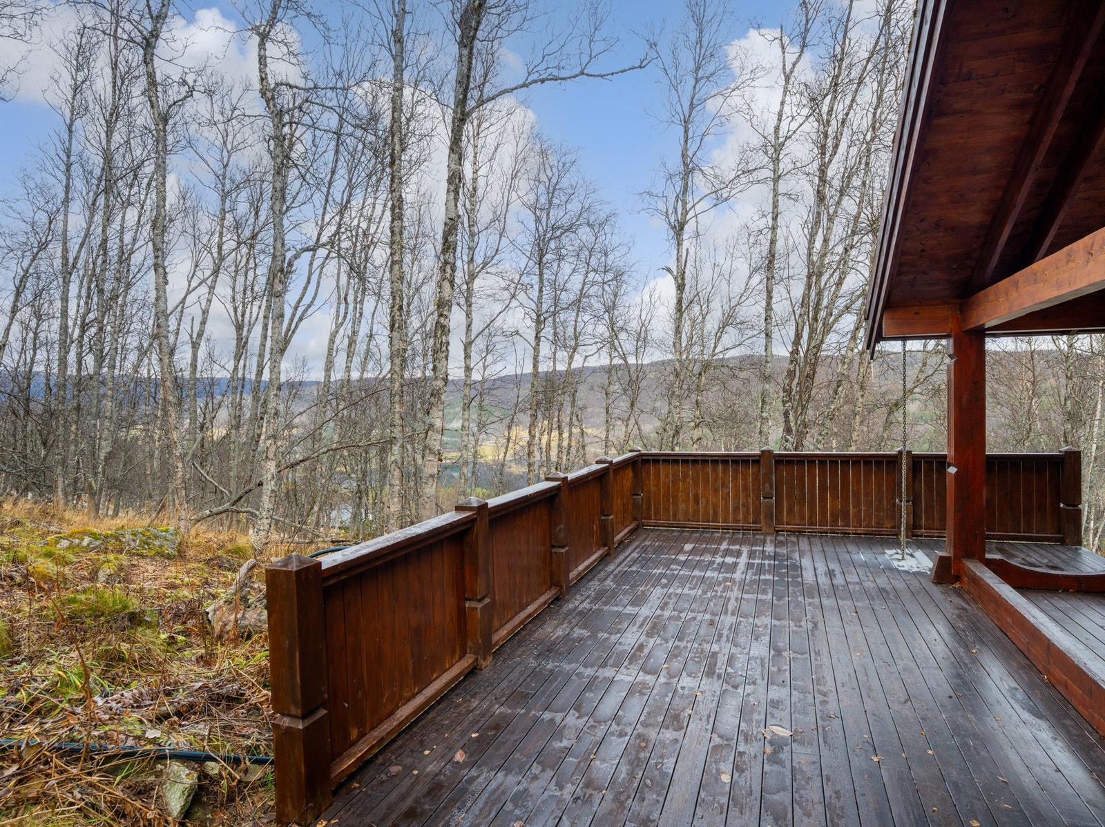 Med koselige hagemøbler og en bålpanne blir dette det ultimate stedet for kos og hygge Galleribilde