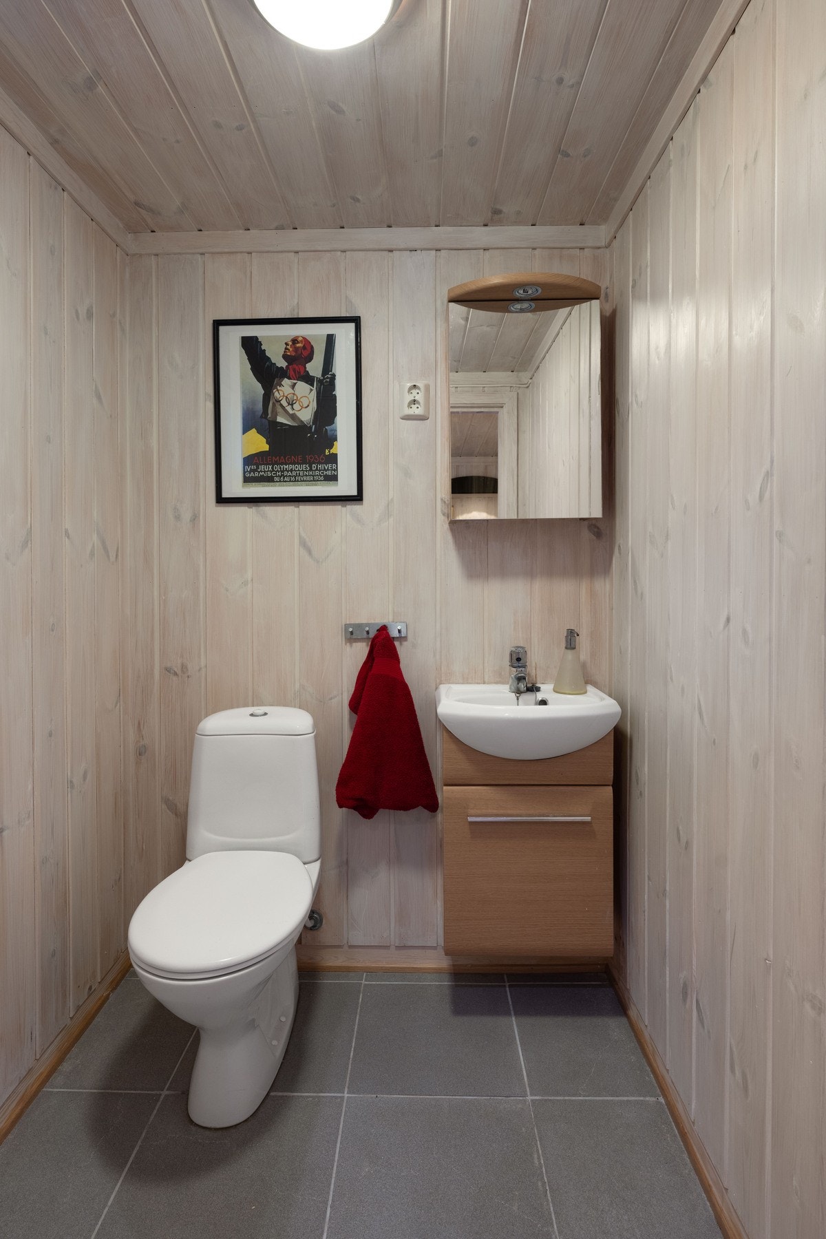 Toalettrom Galleribilde