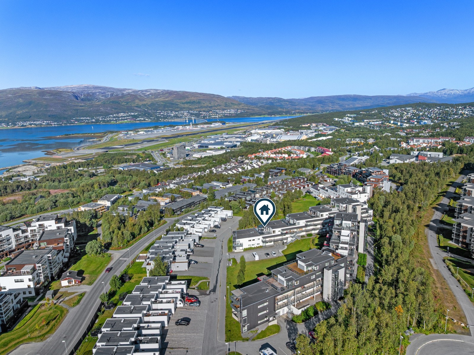Fantastisk beliggenhet på Tromsøya!