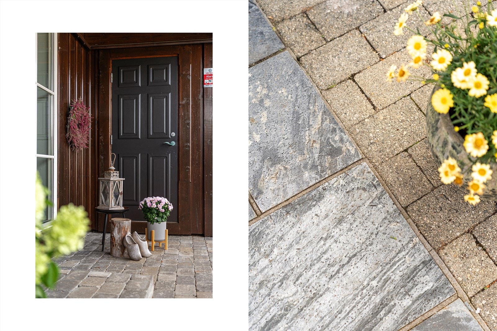 Praktisk biinngang til romslig gang og vaskerom med god plass til oppbevaring av yttertøy, barnevogn osv. Galleribilde